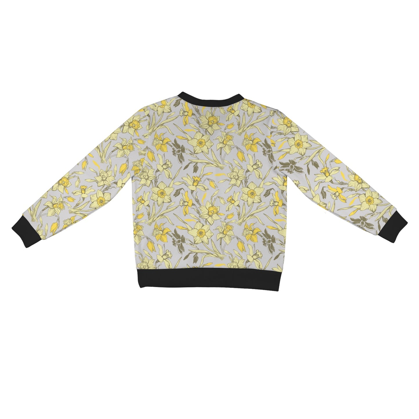 Daffodils Pattern Print Design DF05 Women's Cardigan