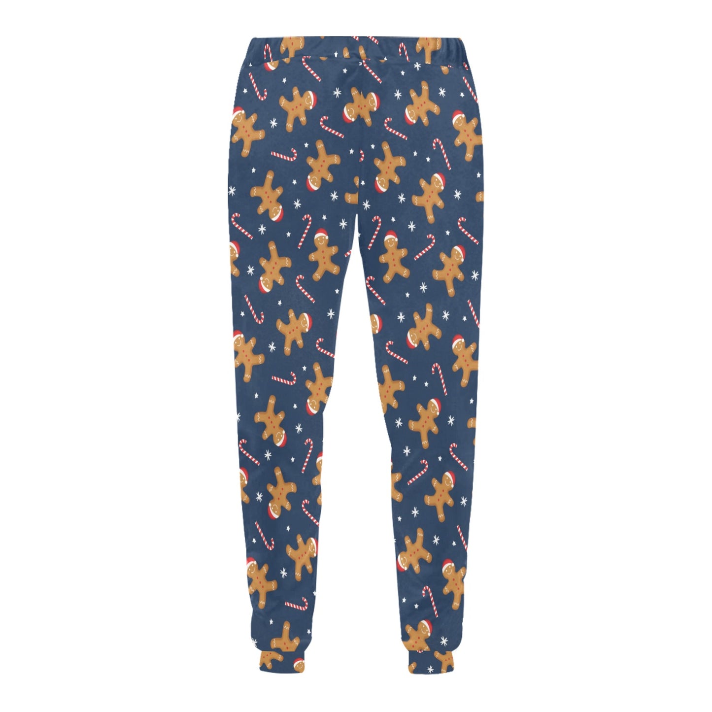 Gingerbread Pattern Print Design 01 Men's Sweatpants