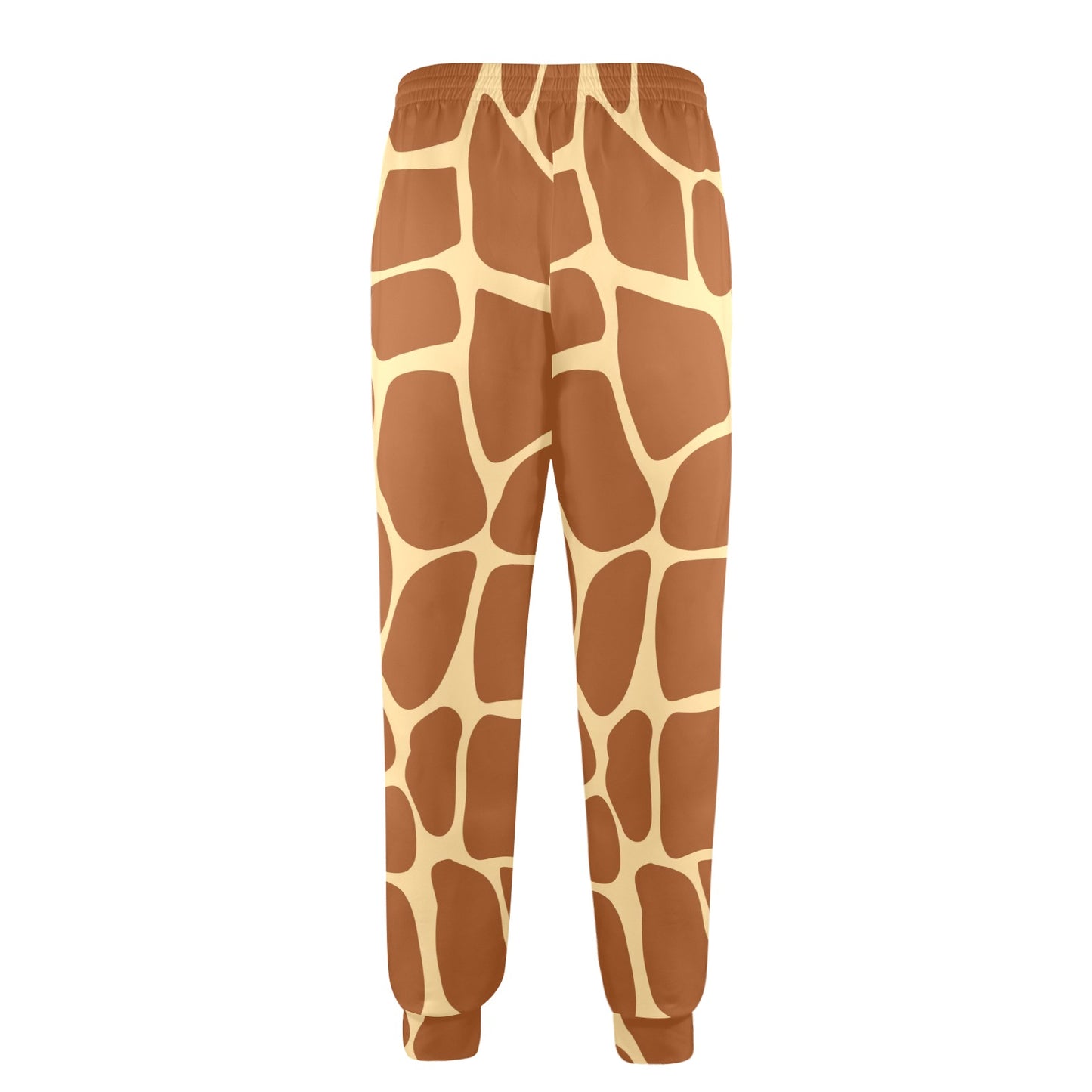 Giraffe Texture Print Men's Casual Track Pants