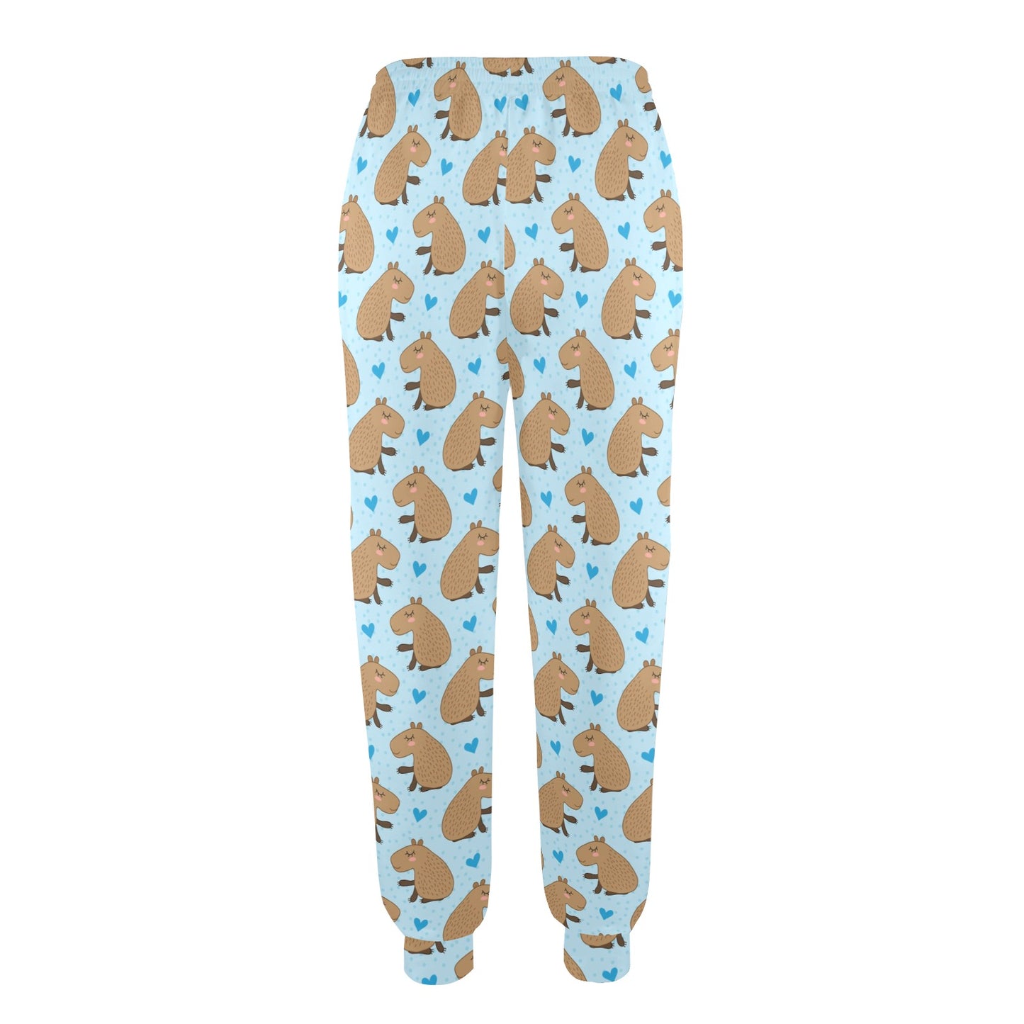 Capybara Pattern Print Design 01 Women's Casual Track Pants