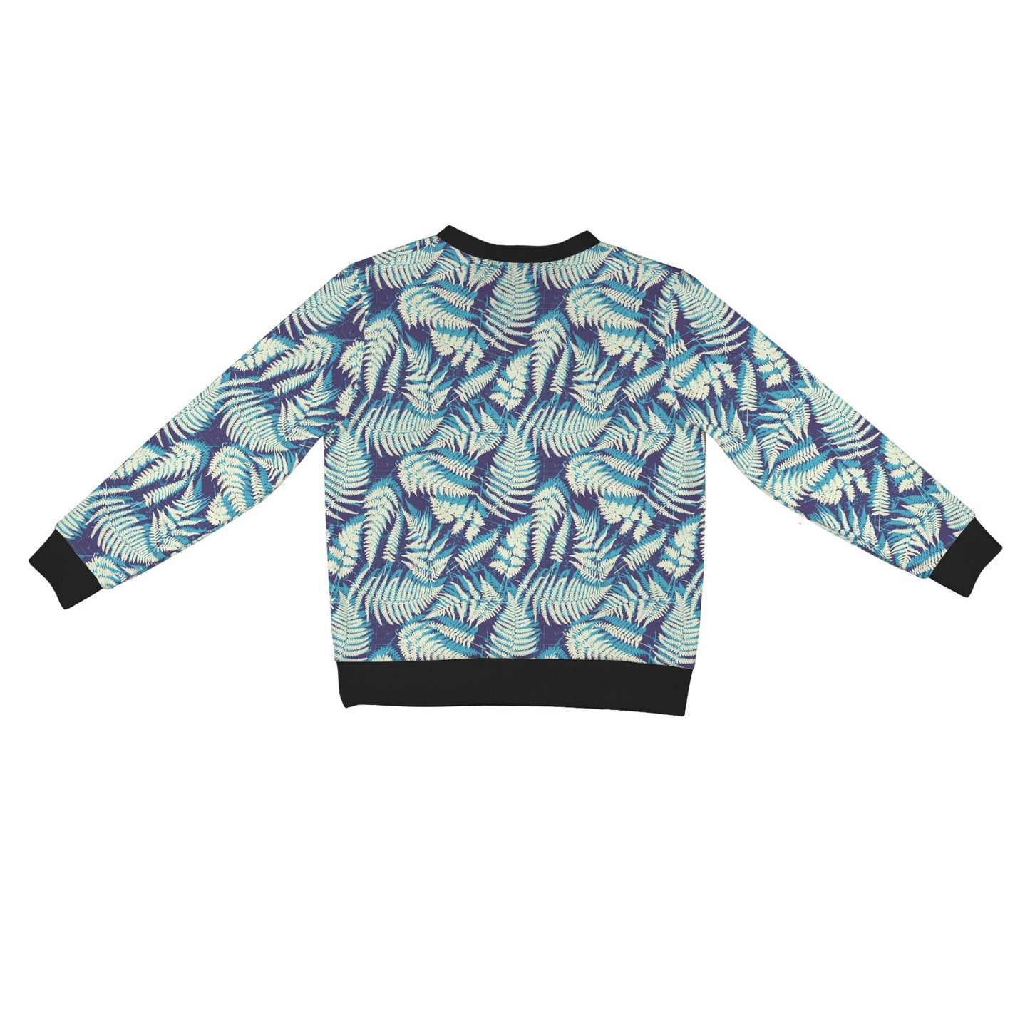 Fern Leave Summer Print Pattern Women's Cardigan