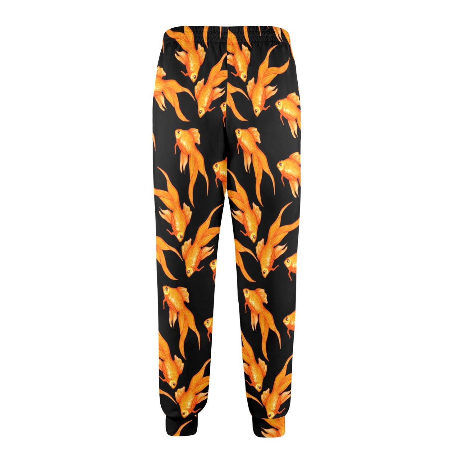 Goldfish Pattern Print Design 03 Men's Casual Track Pants