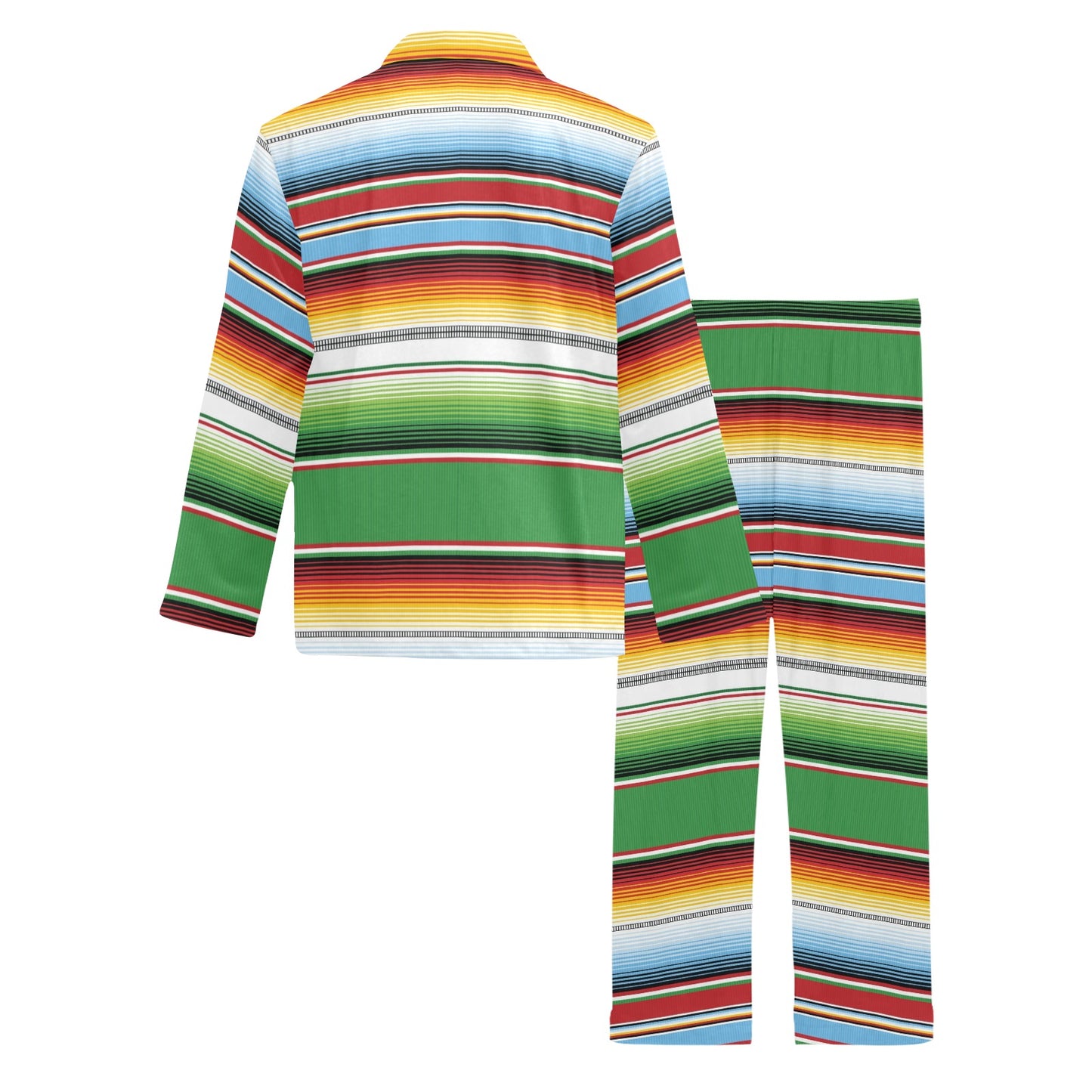 Serape Print Design LKS302 Men's Long Pajama Set