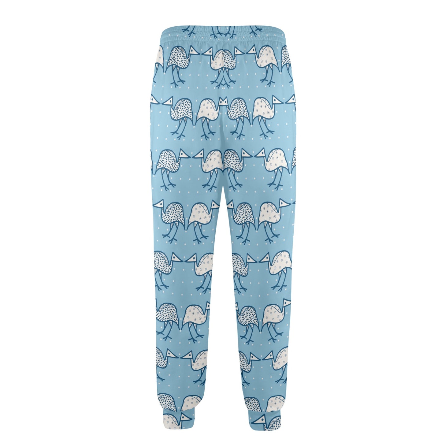 Emu Pattern Print Design 01 Men's Casual Track Pants