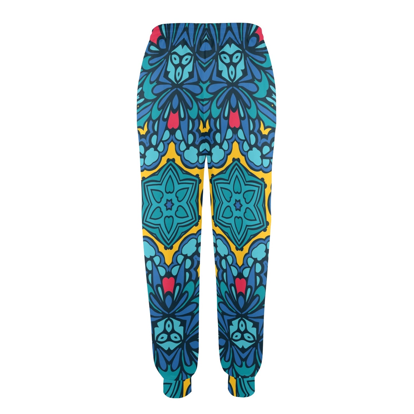 Kaleidoscope Pattern Print Design 04 Women's Casual Track Pants