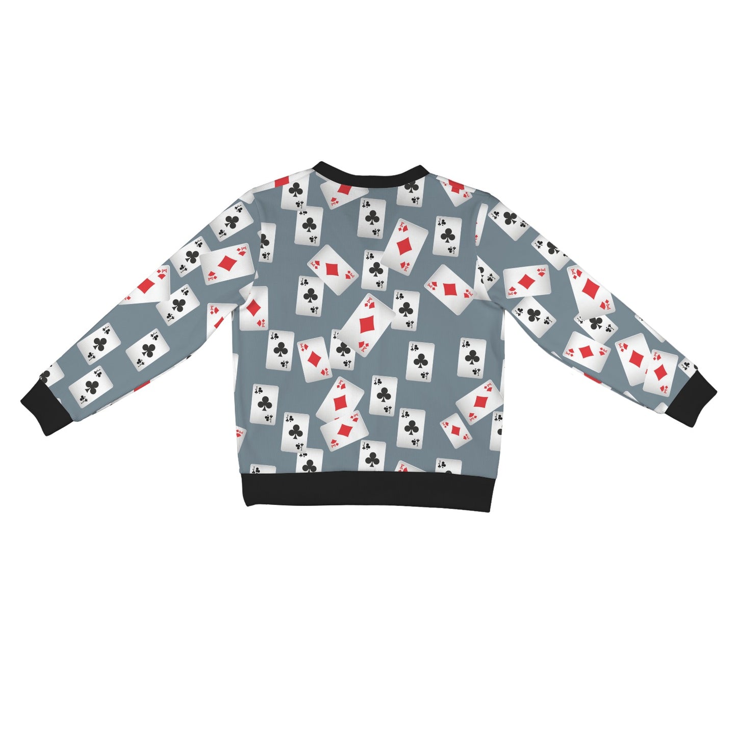 Poker Cards Pattern Print Design A05 Women's Cardigan
