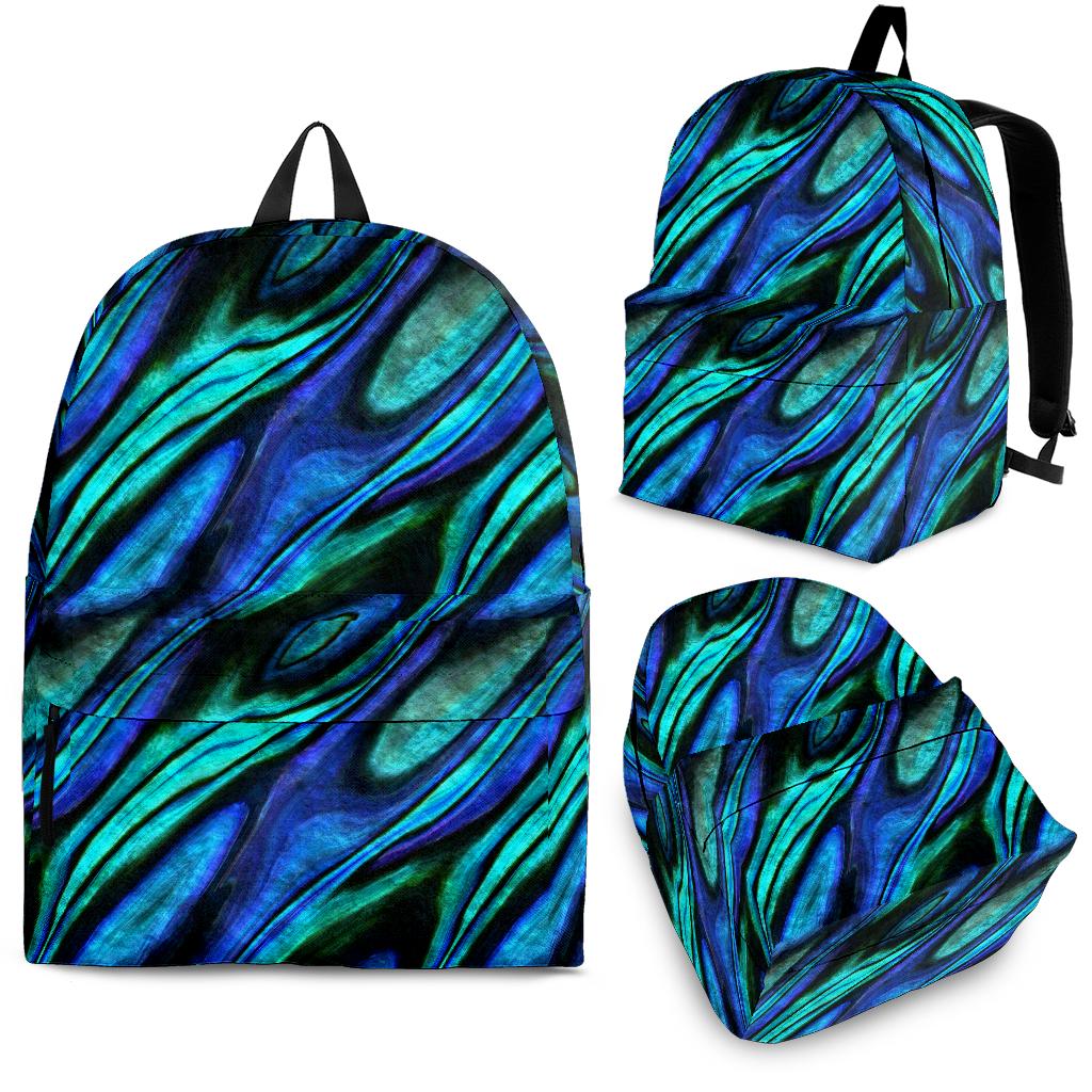 Abalone Pattern Print Design 03 Backpack
