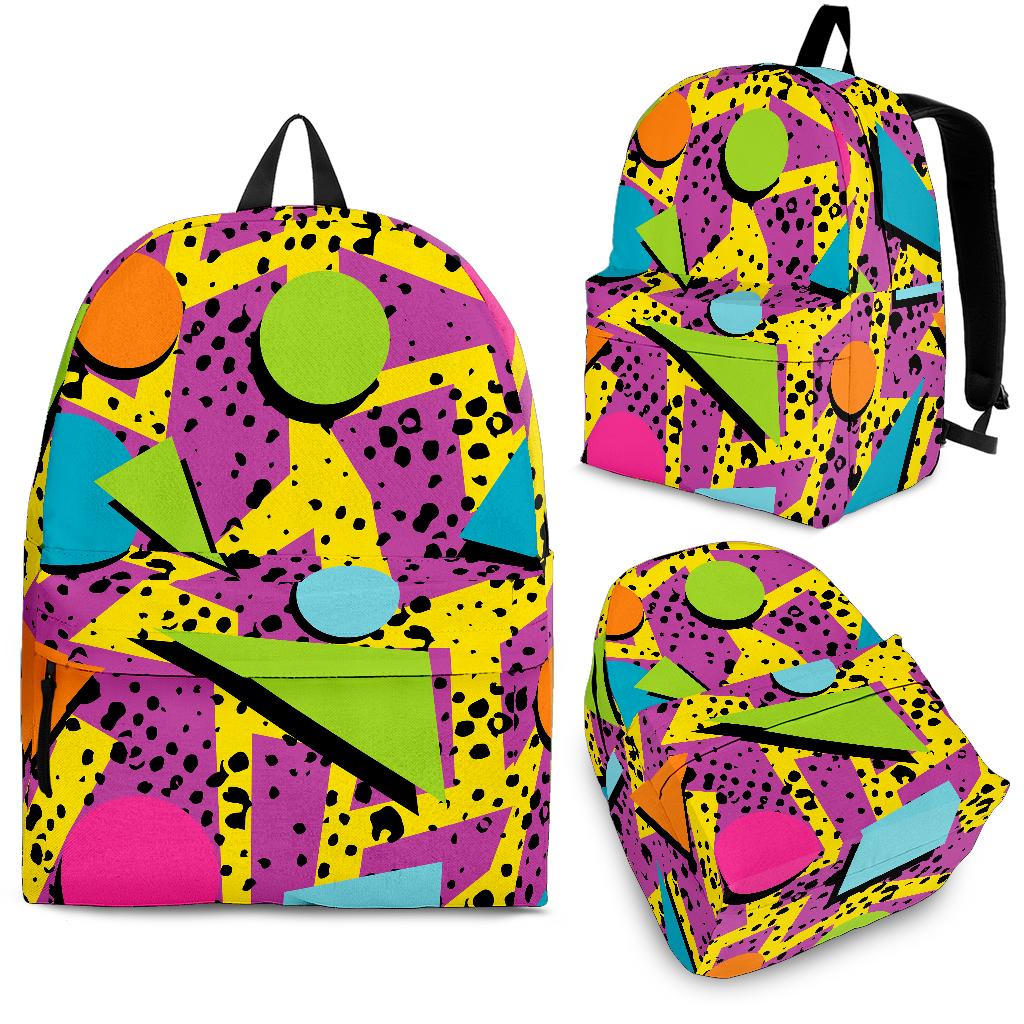 80s Pattern Print Design 1 Backpack