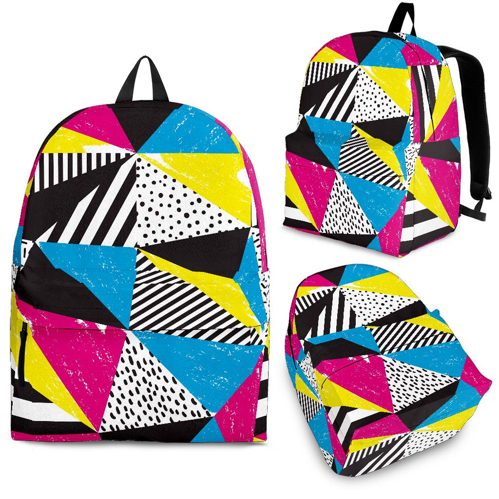80s Pattern Print Design 2 Backpack