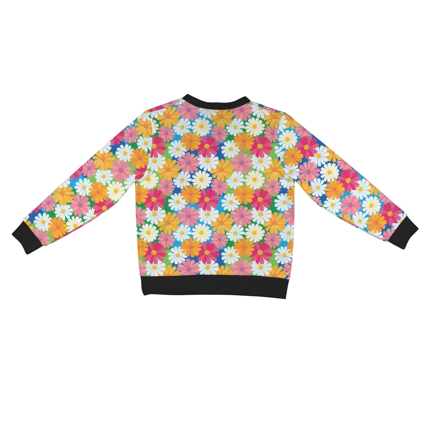 Daisy Pattern Print Design DS05 Women's Cardigan