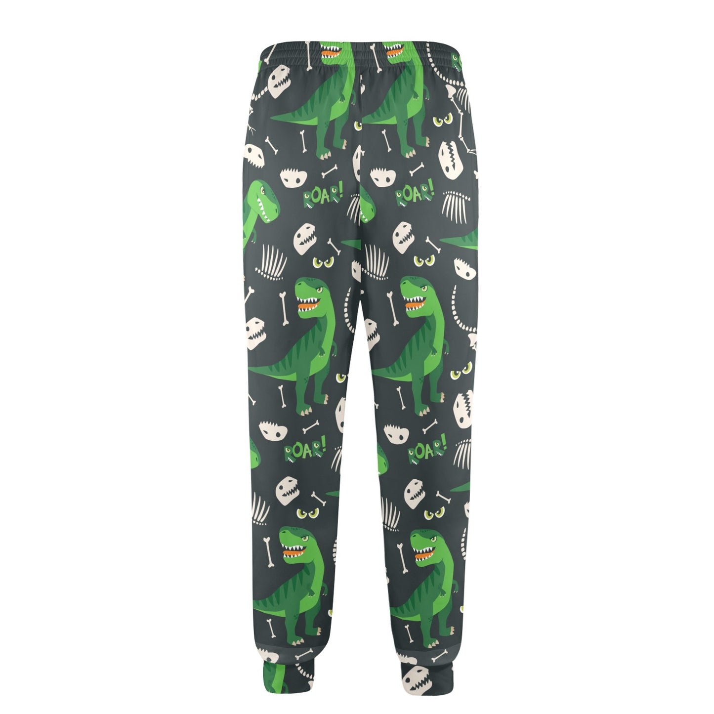T Rex Pattern Print Design A05 Men's Casual Track Pants