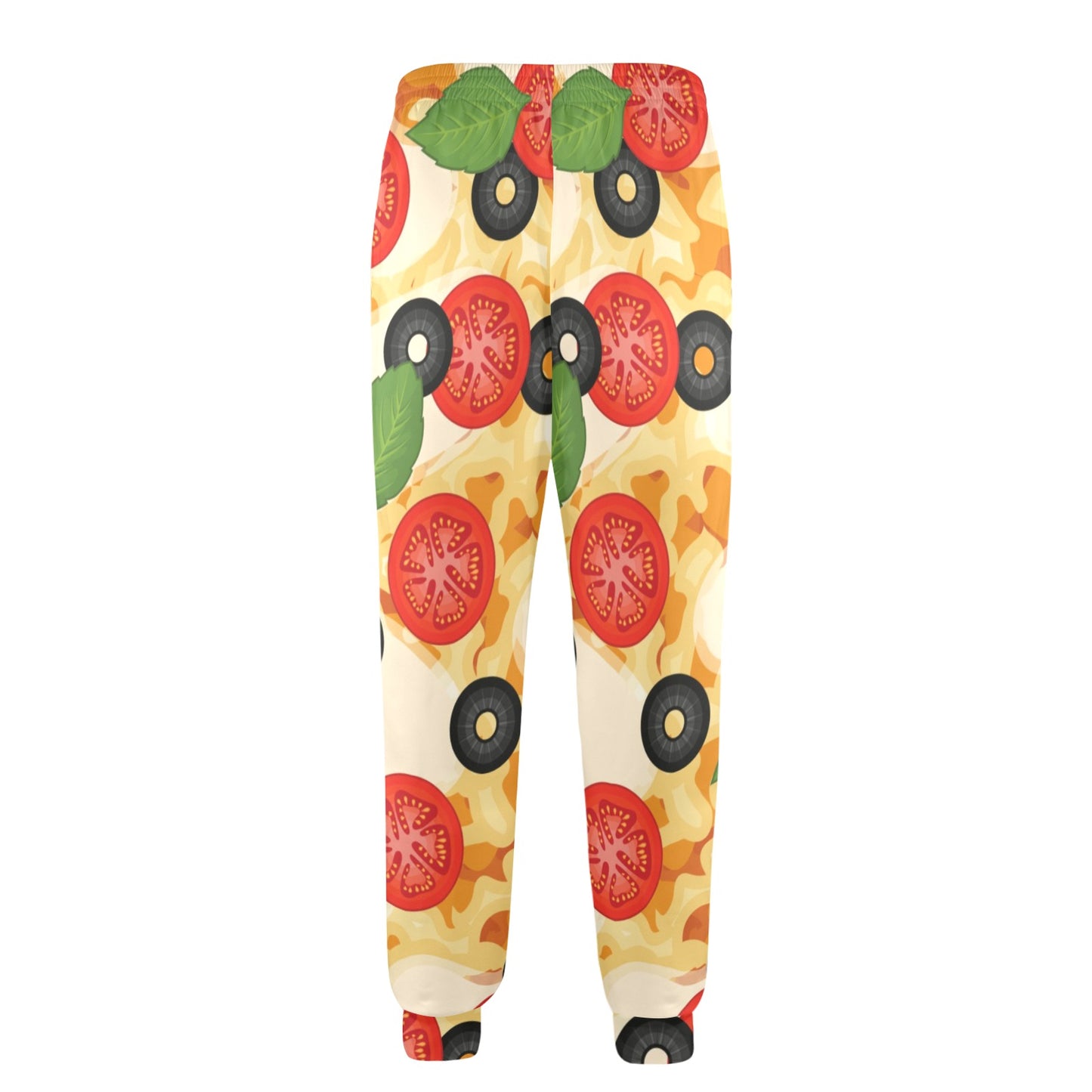 Pizza Pattern Print Design A05 Men's Casual Track Pants