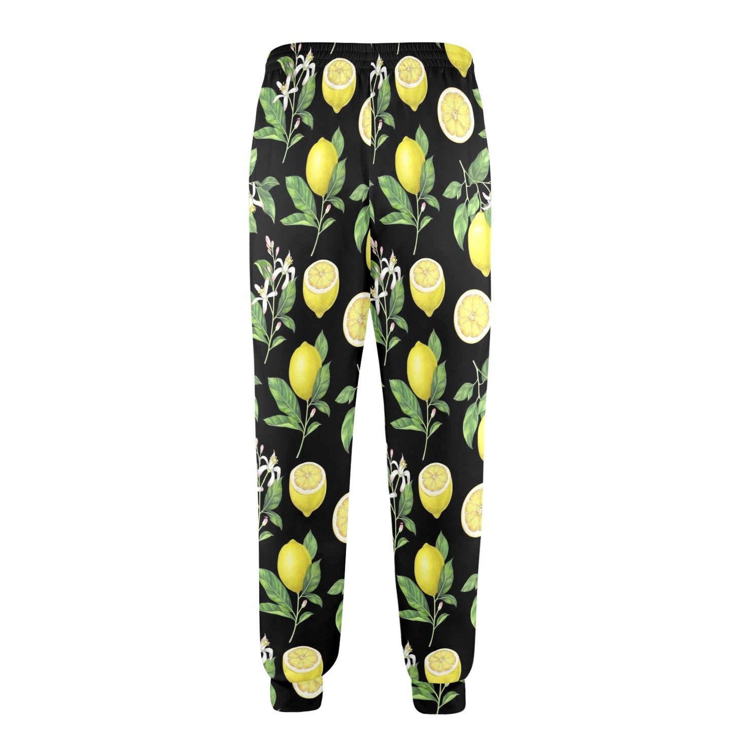 Lemon Pattern Print Design LM02 Men's Casual Track Pants