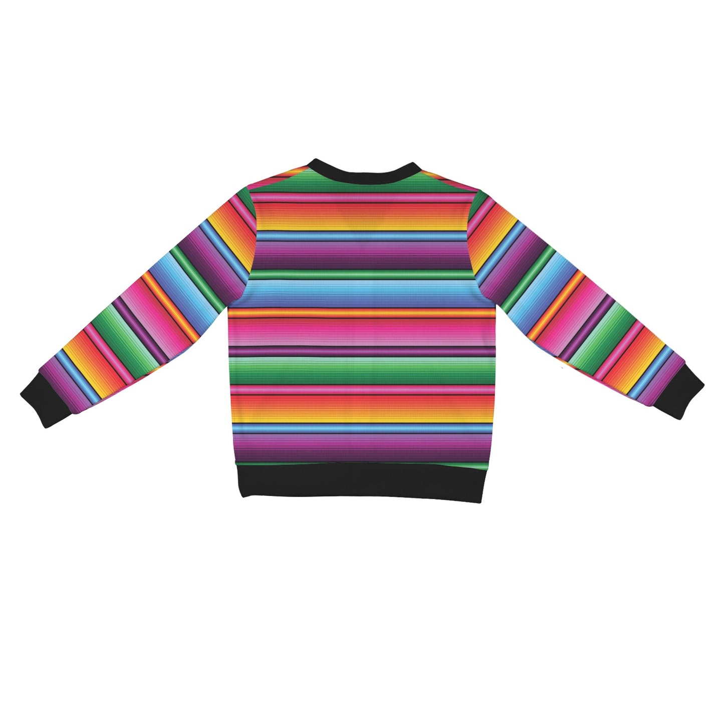 Mexican Blanket Colorful Print Pattern Women's Cardigan