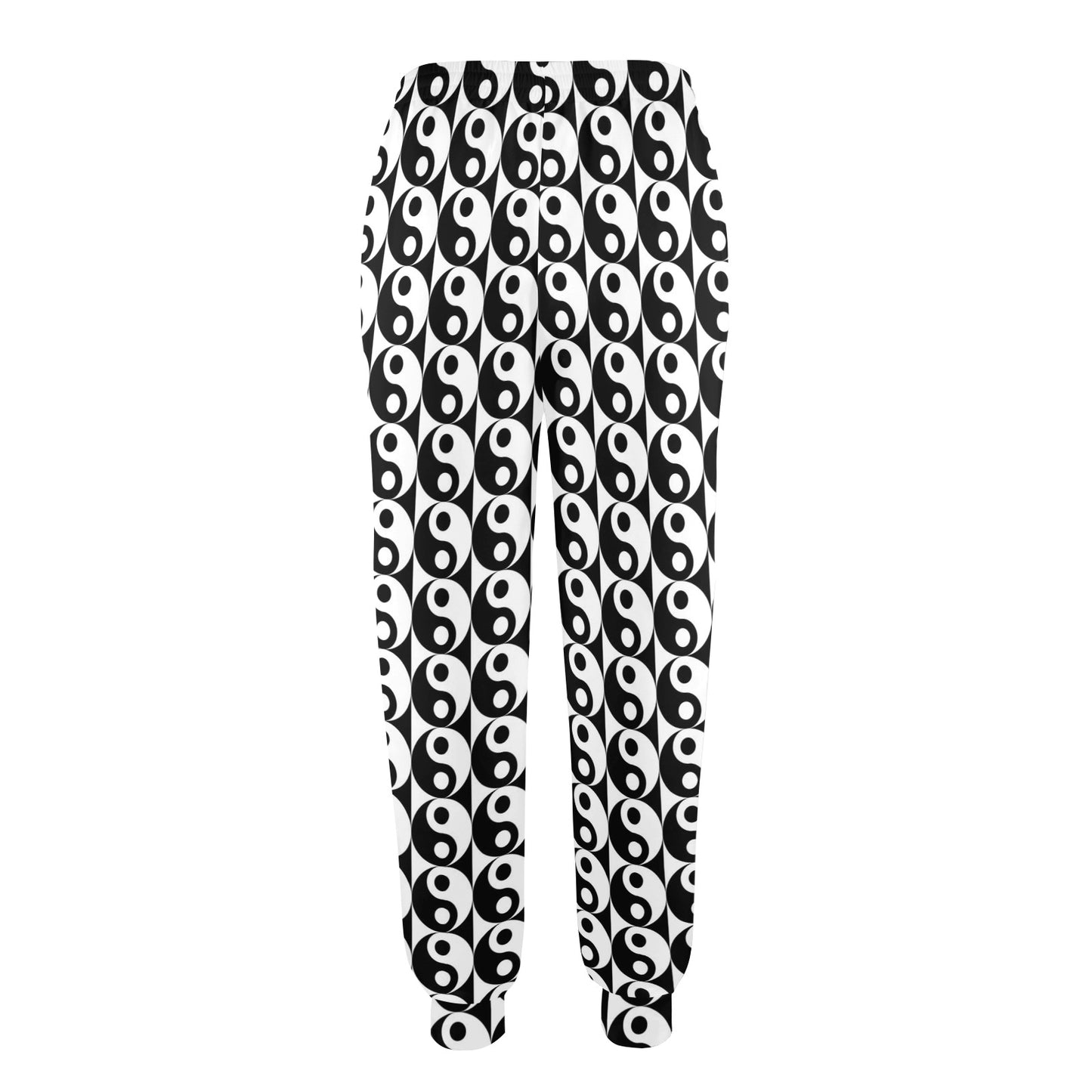 Yin Yang Classic Pattern Design Print Women's Casual Track Pants