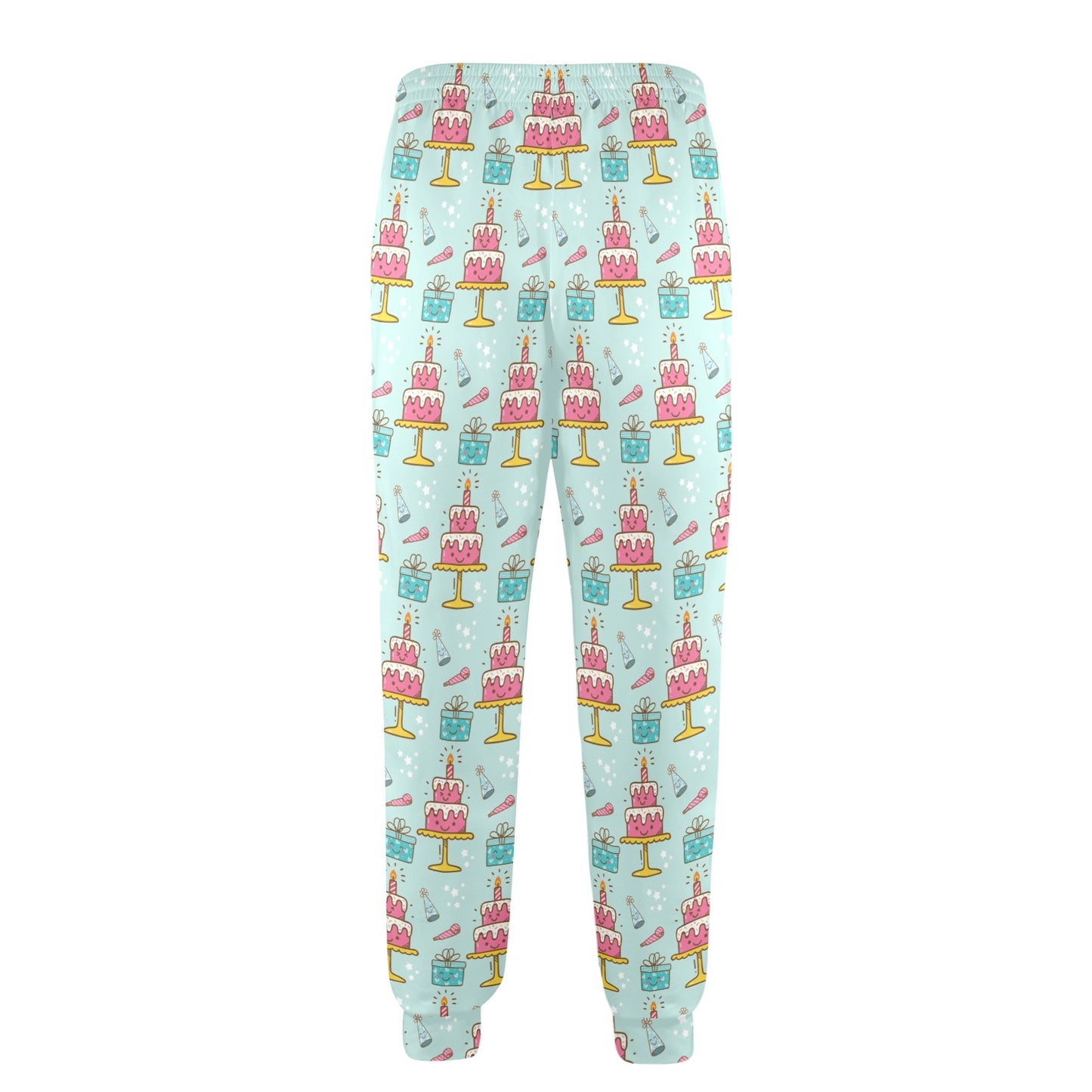 Cake Pattern Print Design 06 Men's Casual Track Pants