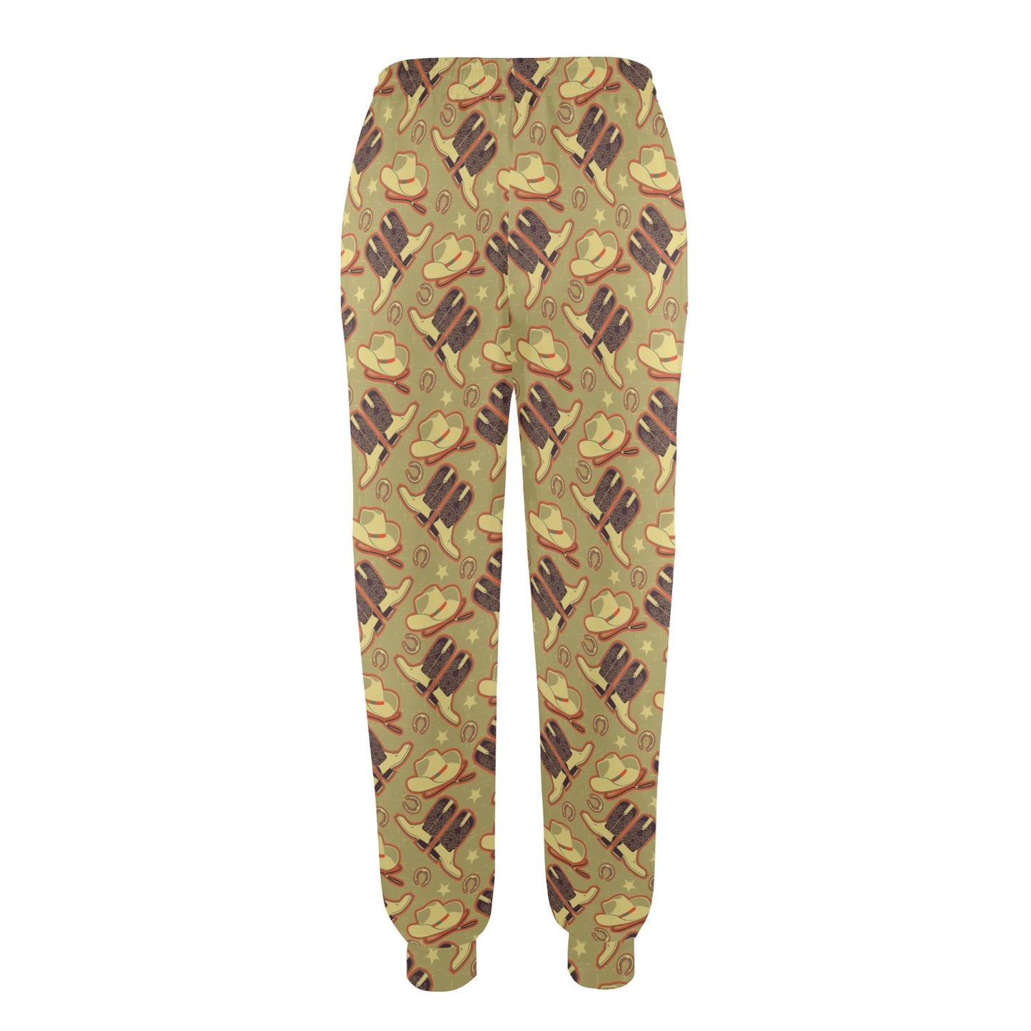 Western Cowboy Themed Women's Casual Track Pants