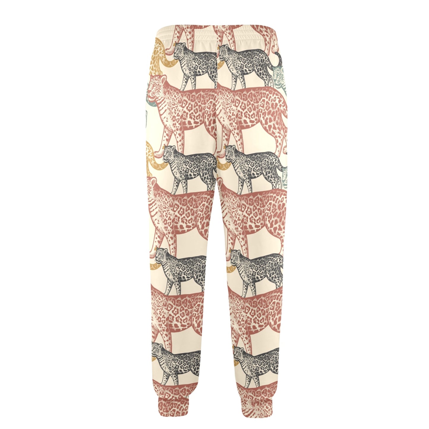 Jaguar Pattern Print Design 01 Men's Casual Track Pants