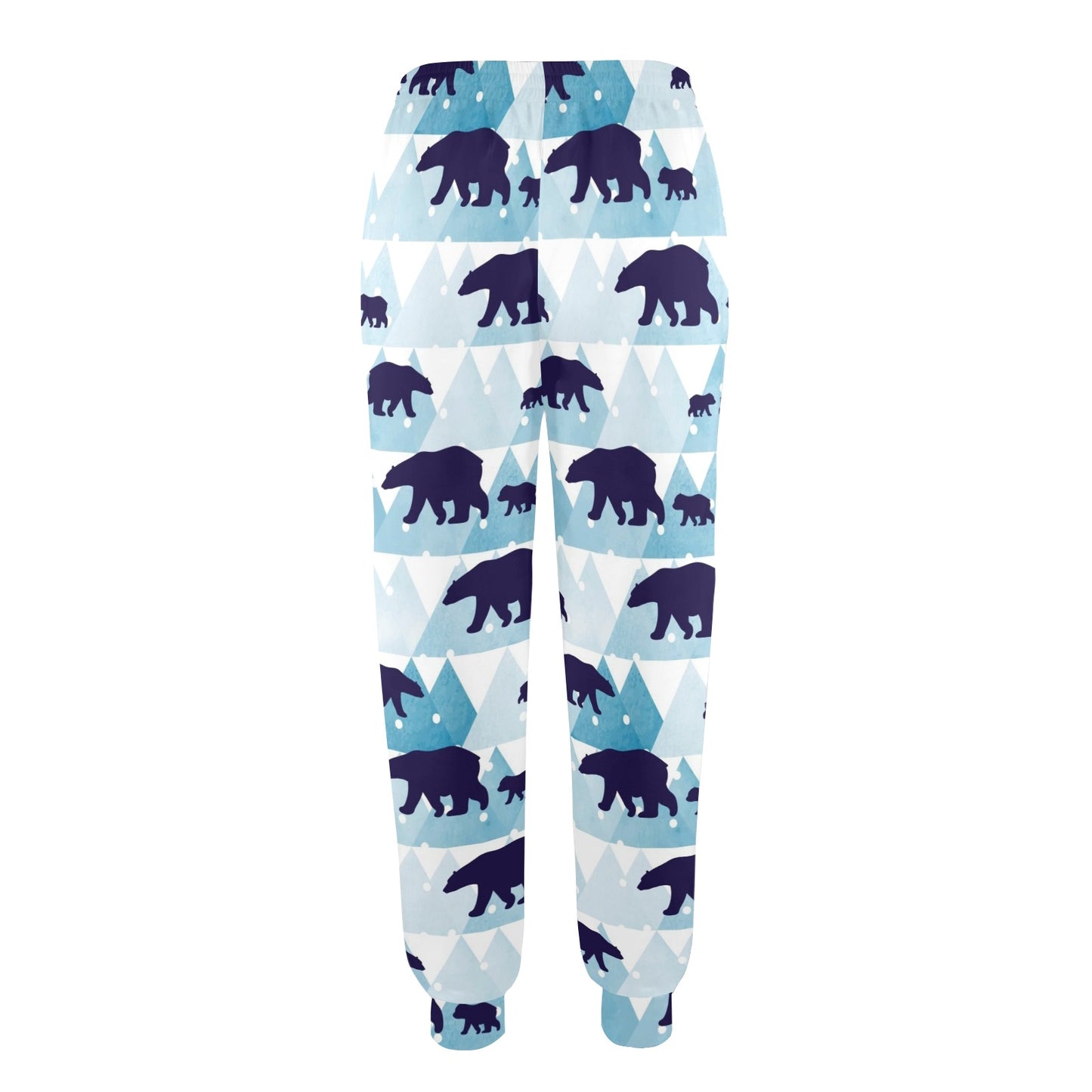 Bear Pattern Print Design BE01 Women's Casual Track Pants