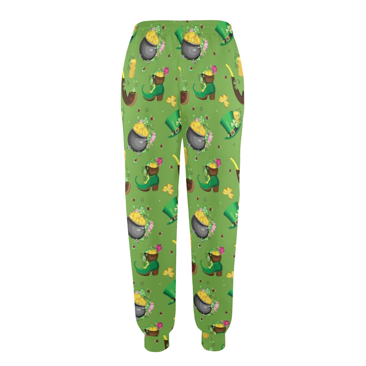 Shamrock Saint Patrick's Day Print Design LKS306 Women's Casual Track Pants
