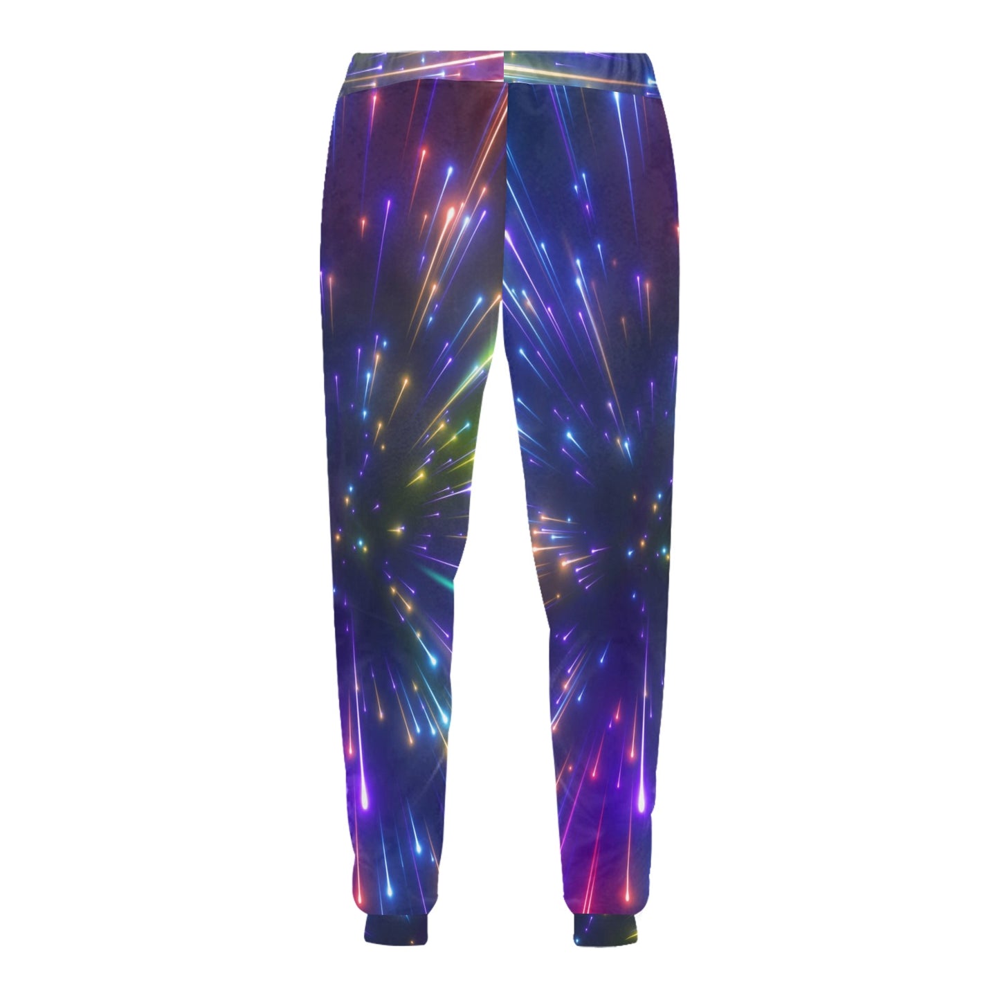 Celestial Rainbow Speed Light Men's Sweatpants