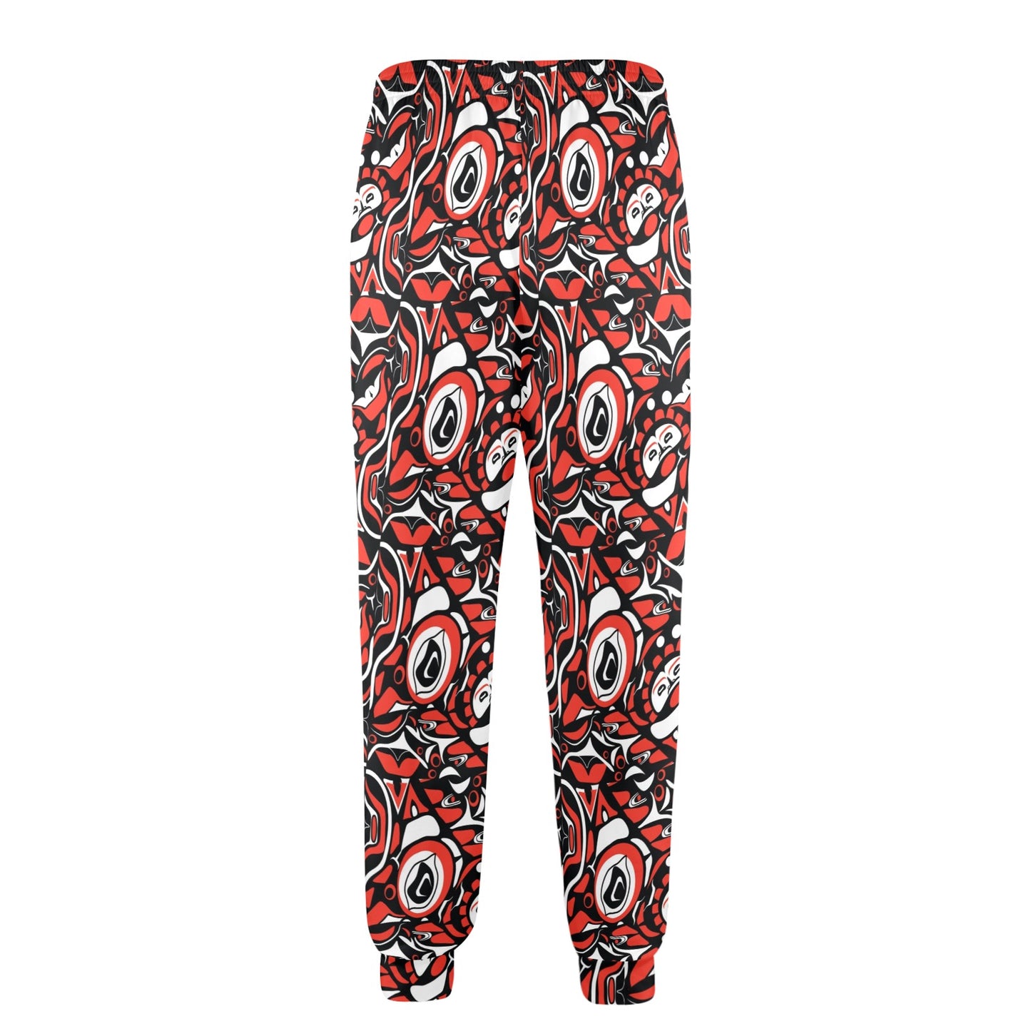 Native North American Themed Print Men's Casual Track Pants