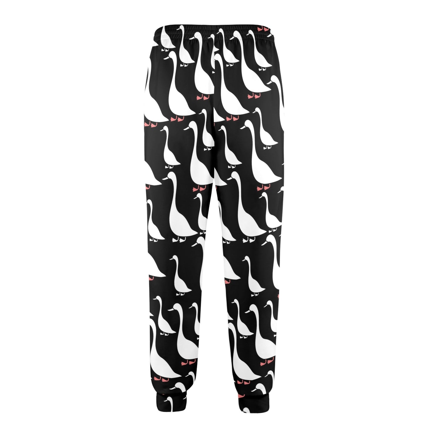 Goose Pattern Print Design 01 Men's Casual Track Pants