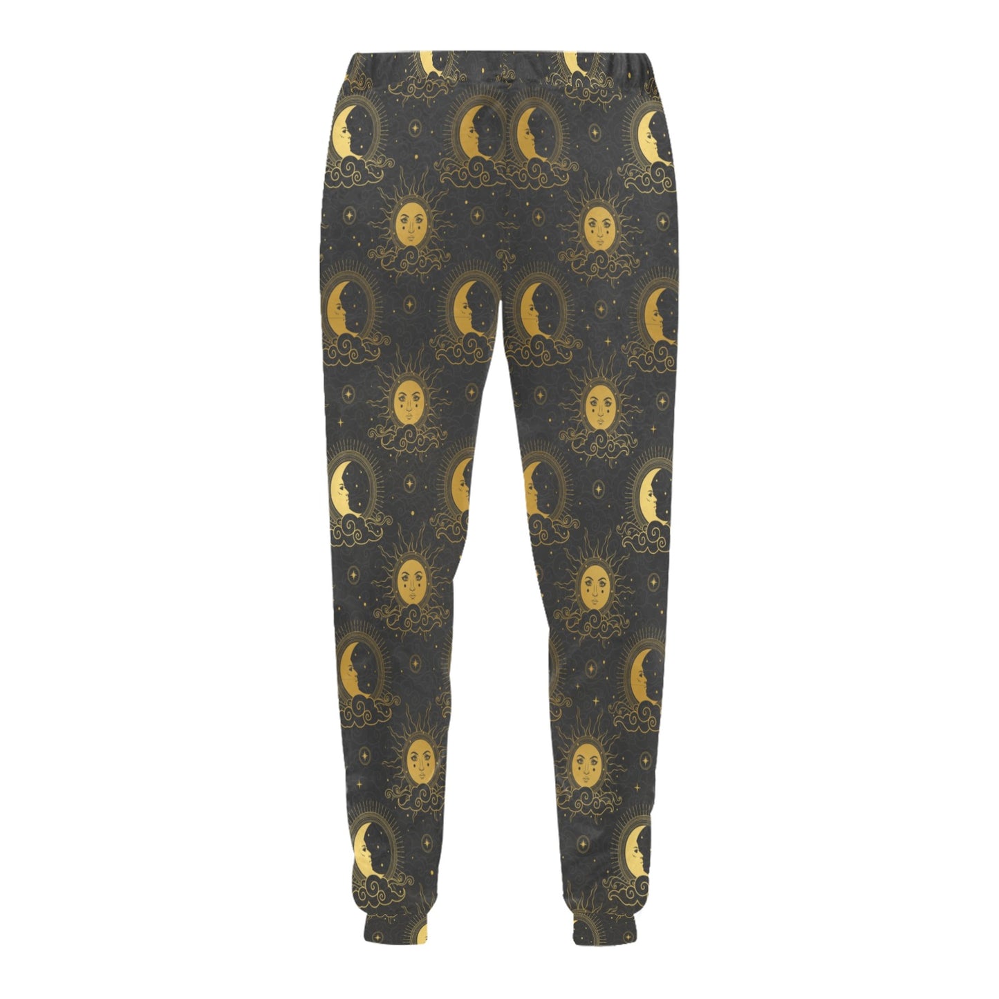 Celestial Moon Sun Pattern Print Design 05 Men's Sweatpants