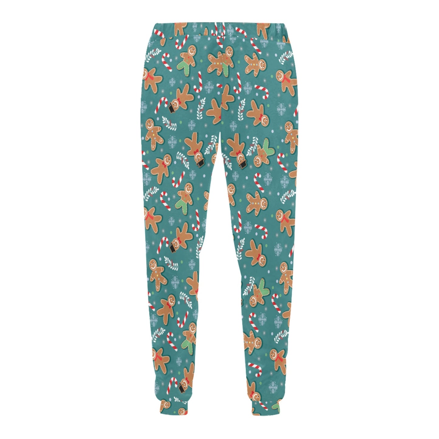 Gingerbread Pattern Print Design 05 Men's Sweatpants