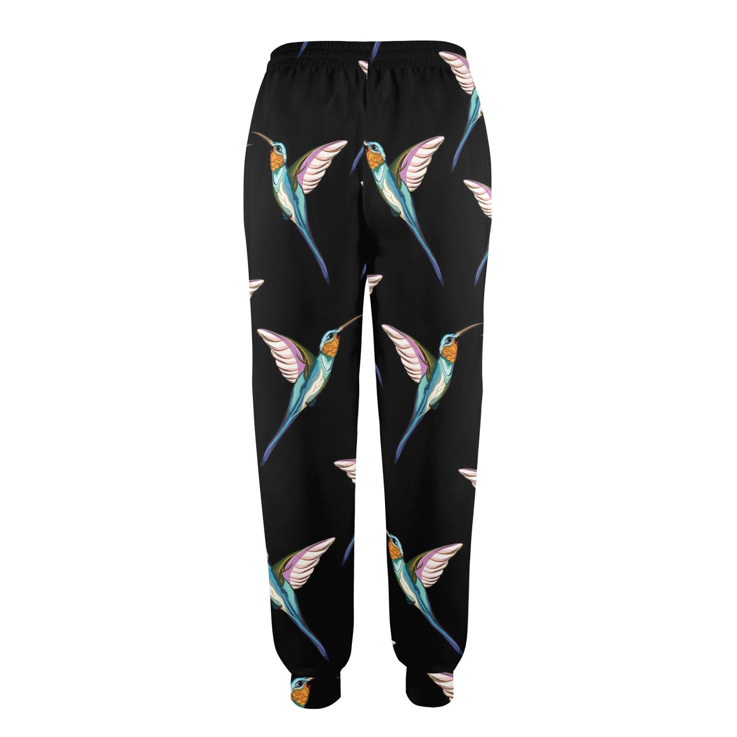 Hummingbird Pattern Print Design 06 Women's Casual Track Pants