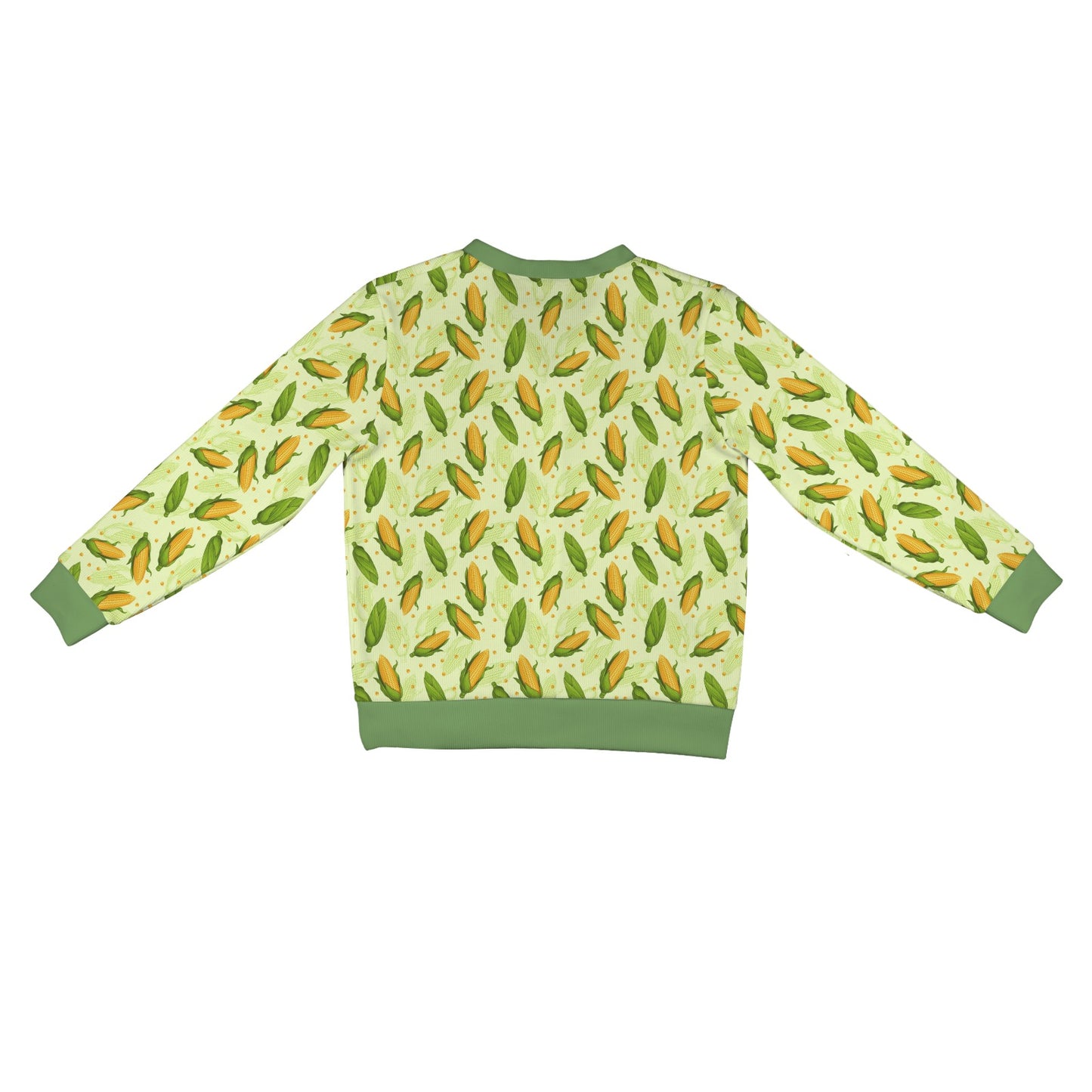 Agricultural Fresh Corn cob Print Pattern Women's Cardigan