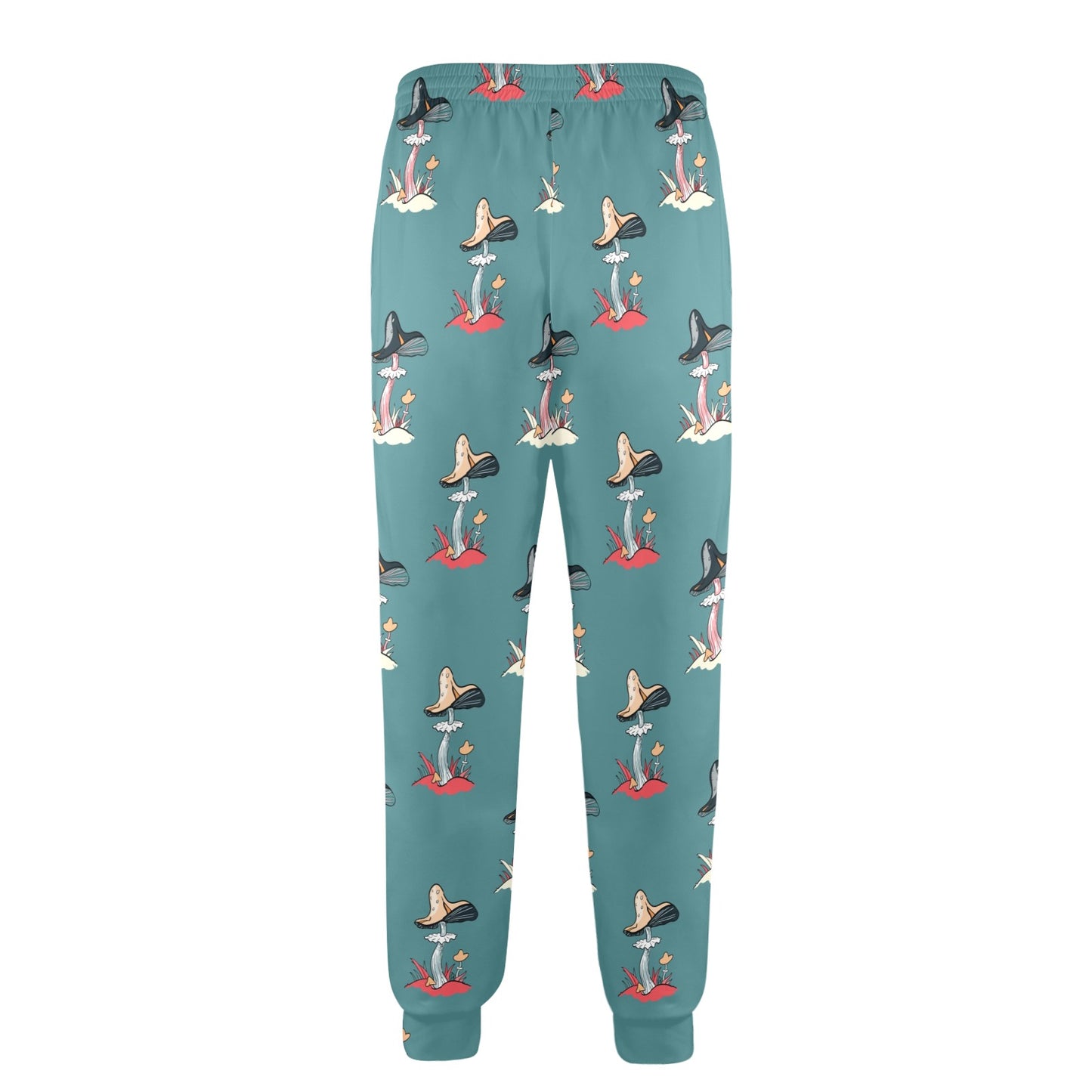 Mushroom Pattern Print Design A04 Men's Casual Track Pants