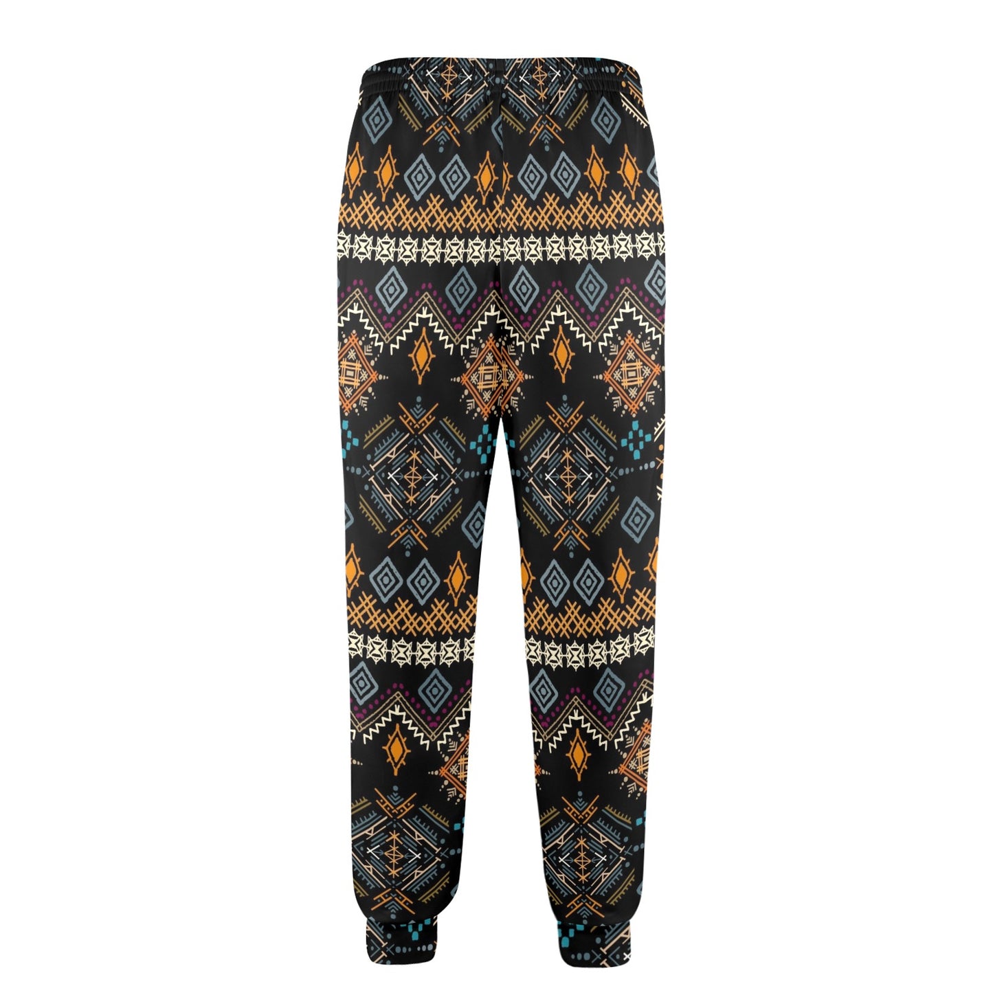 Ethnic Design Print Pattern JJ0135 Men's Casual Track Pants