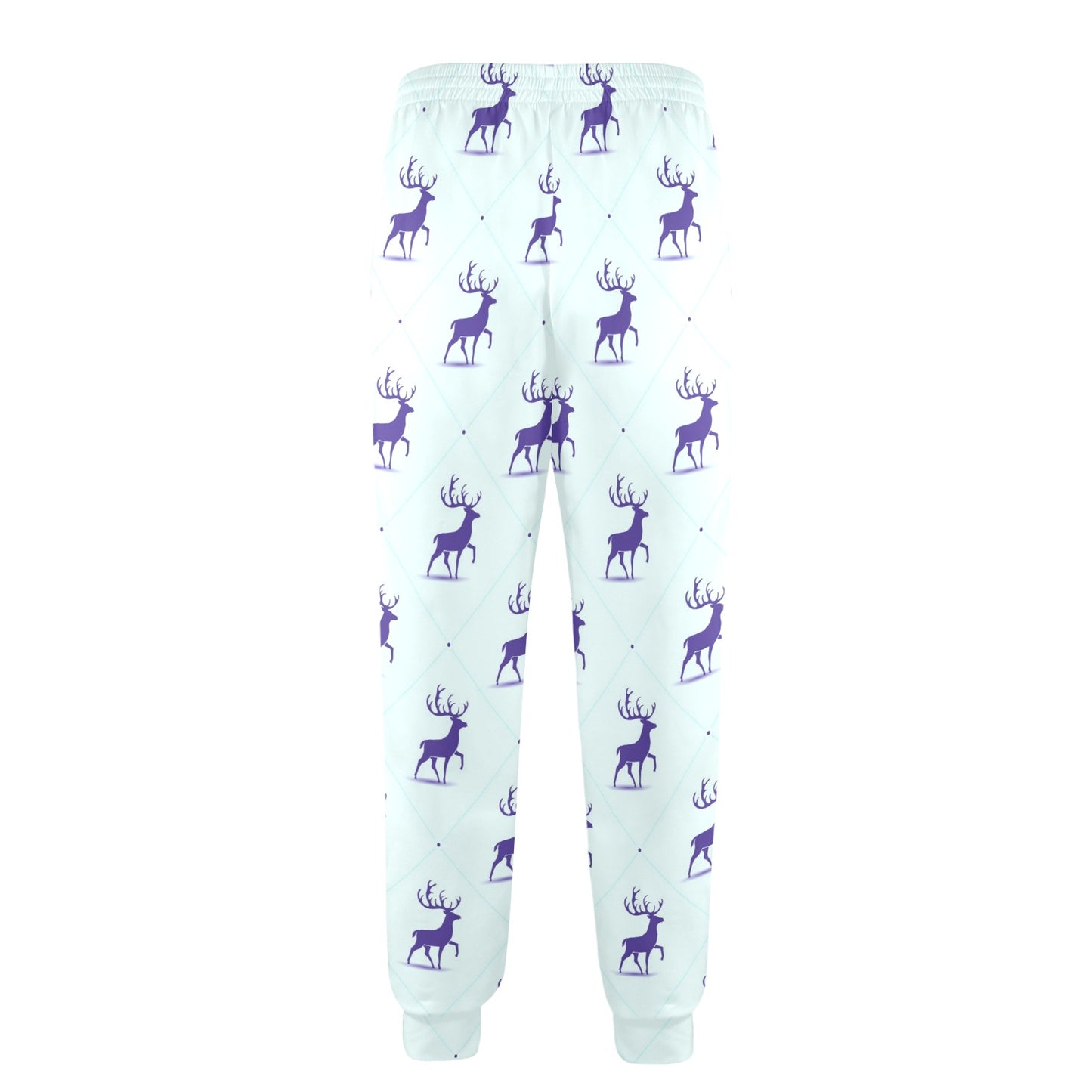 elk Design Print Pattern JJ0195 Men's Casual Track Pants