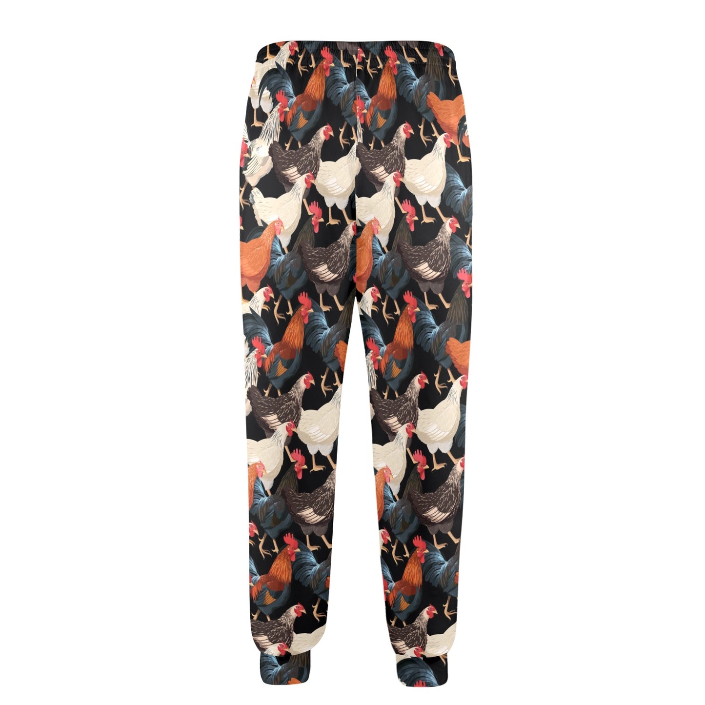 Chicken Print Pattern Men's Casual Track Pants