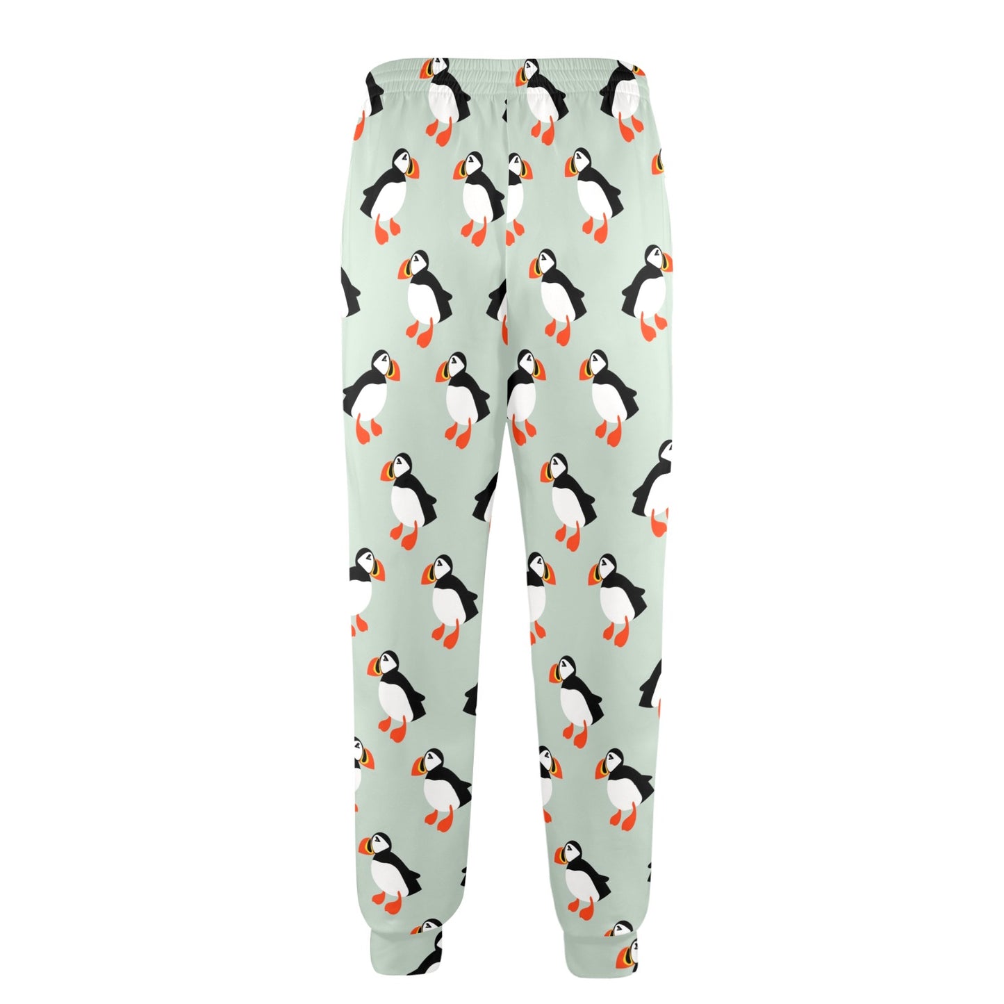 Puffin Pattern Print Design A03 Men's Casual Track Pants