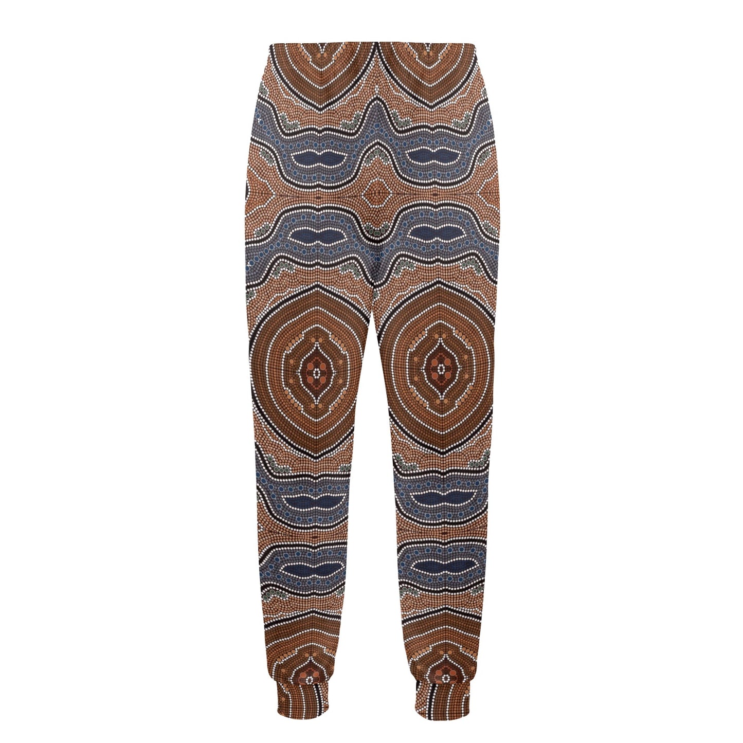 Aboriginal Pattern Print Design 01 Men's Casual Track Pants