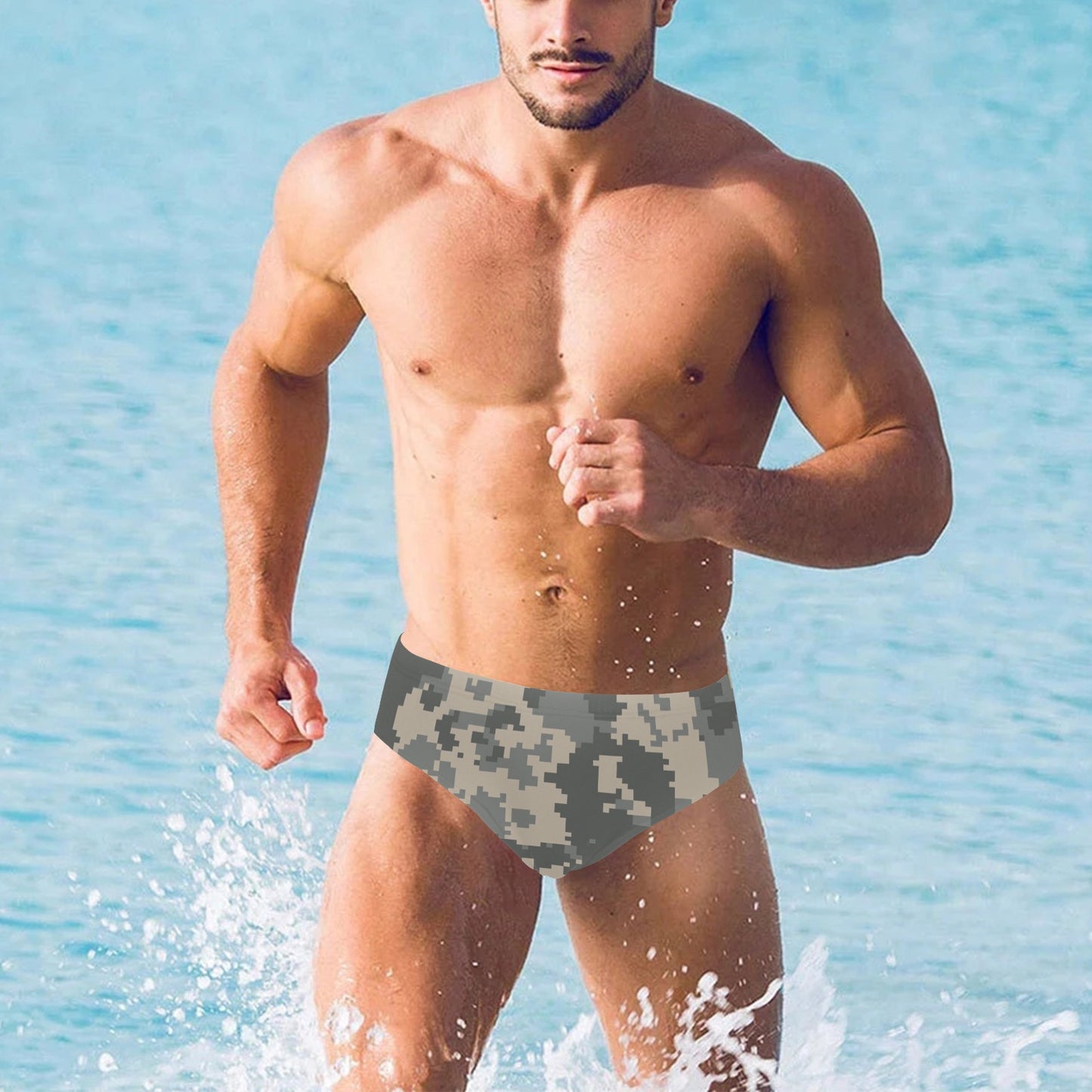 ACU Digital Camouflage Men's Swimming Briefs