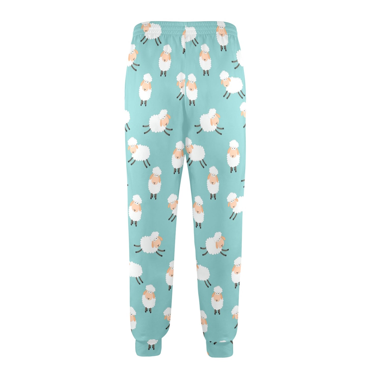 Sheep Print Design LKS406 Men's Casual Track Pants
