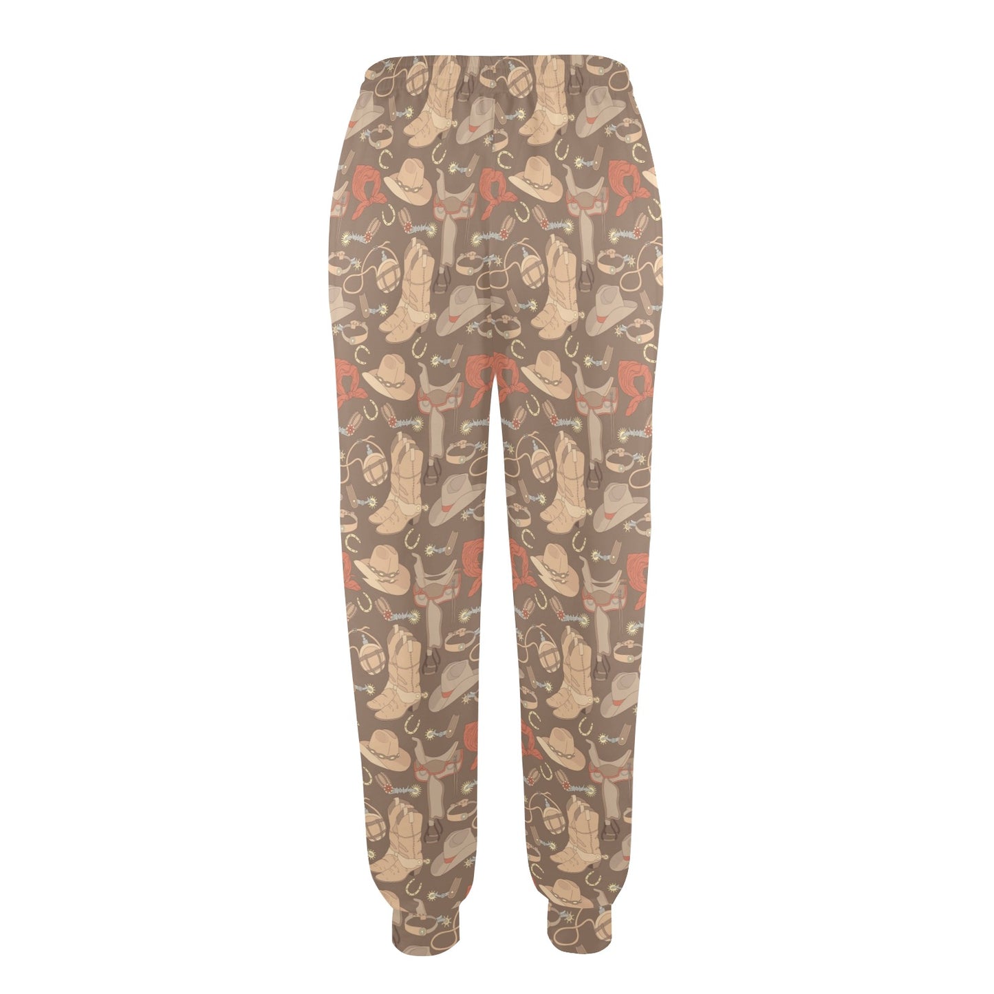 Cowboy Pattern Print Design 02 Women's Casual Track Pants