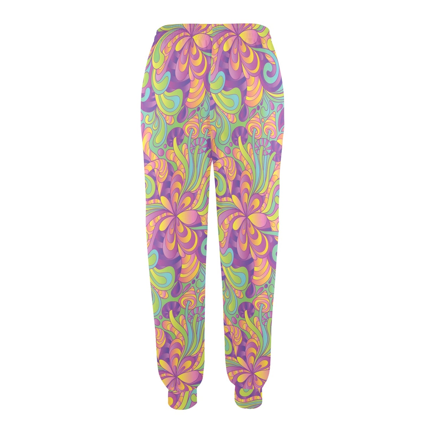 Psychedelic Mushroom Pattern Print Design A05 Women's Casual Track Pants