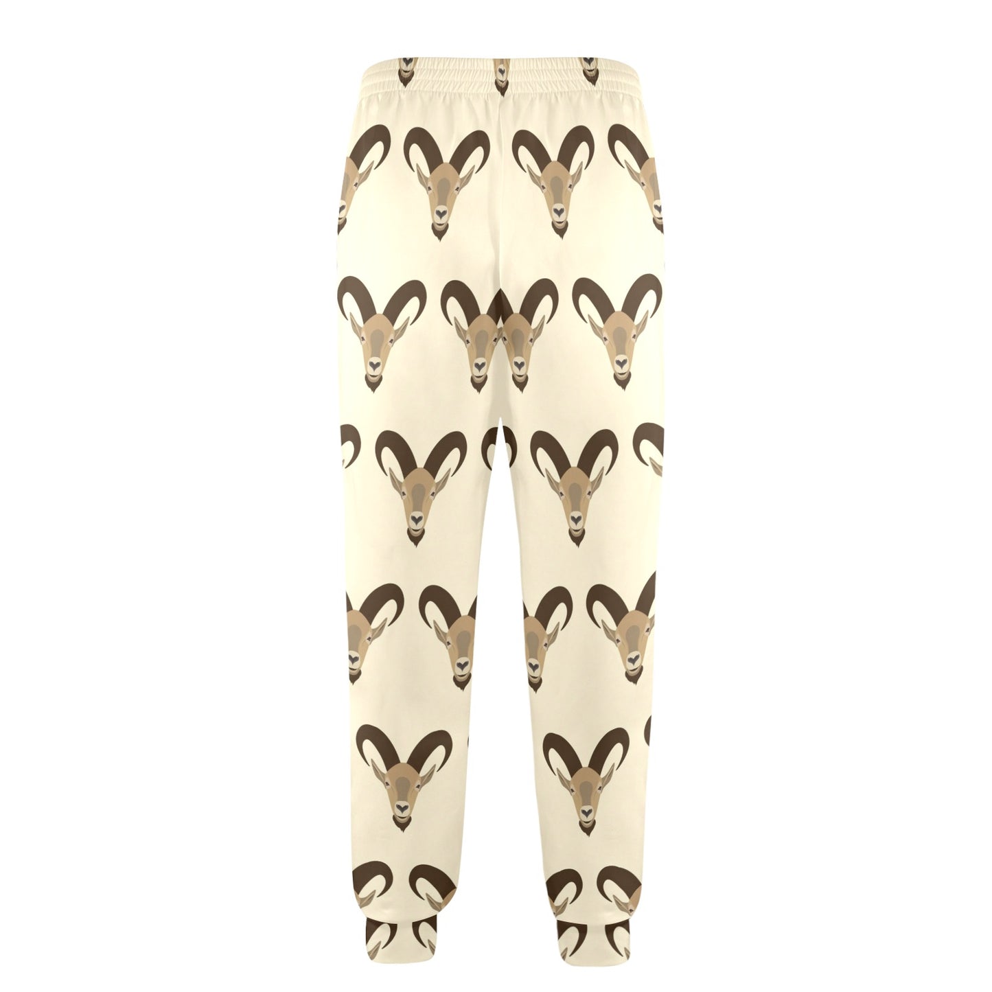 Goat Pattern Print Design 01 Men's Casual Track Pants
