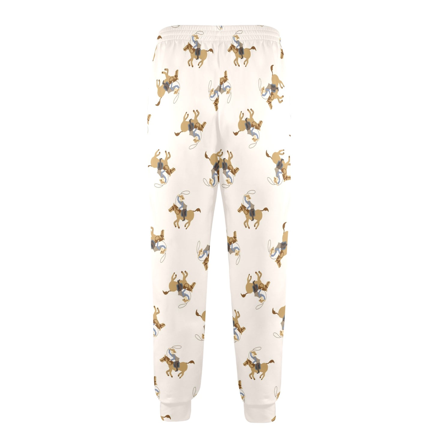 Cowboy Pattern Print Design 01 Men's Casual Track Pants