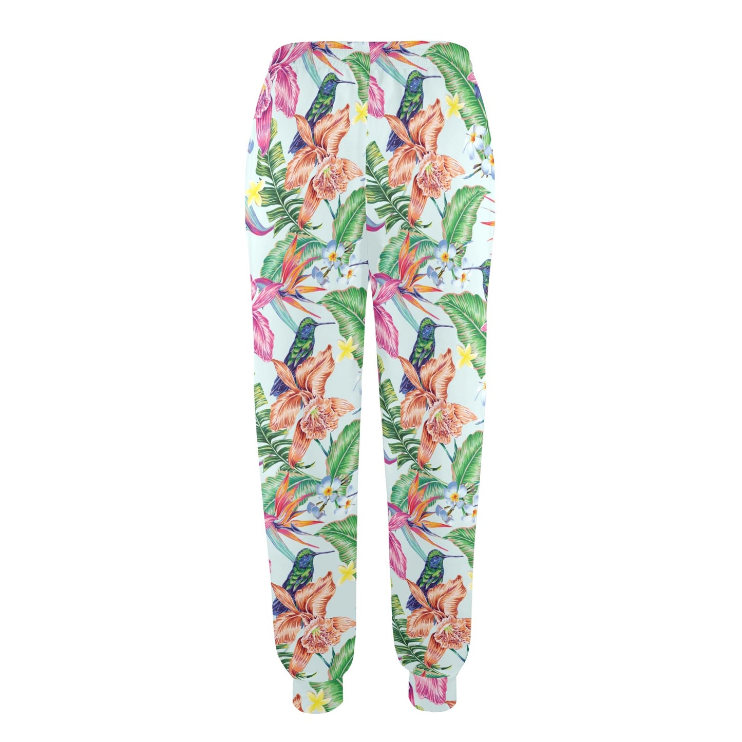 Hummingbird Tropical Pattern Print Design 05 Women's Casual Track Pants