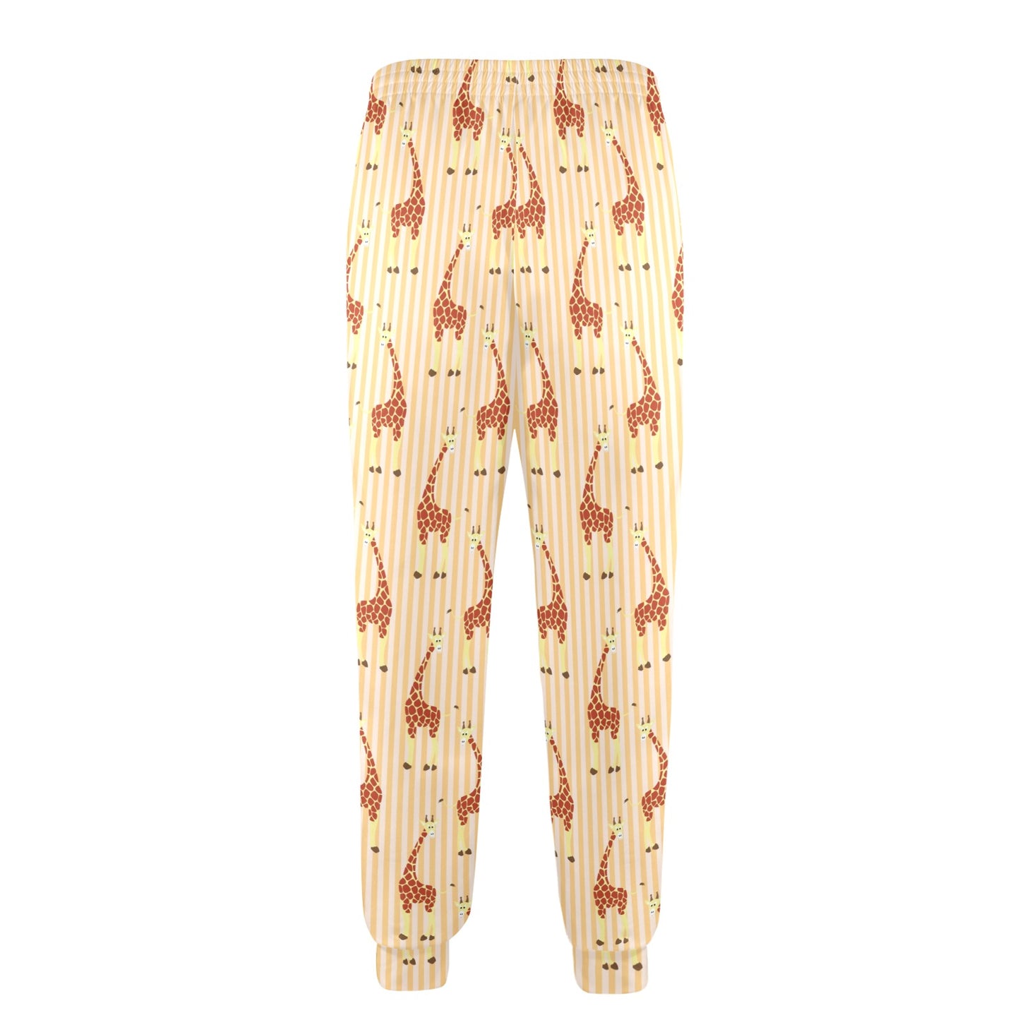 giraffe Design Print Pattern JJ0266 Men's Casual Track Pants