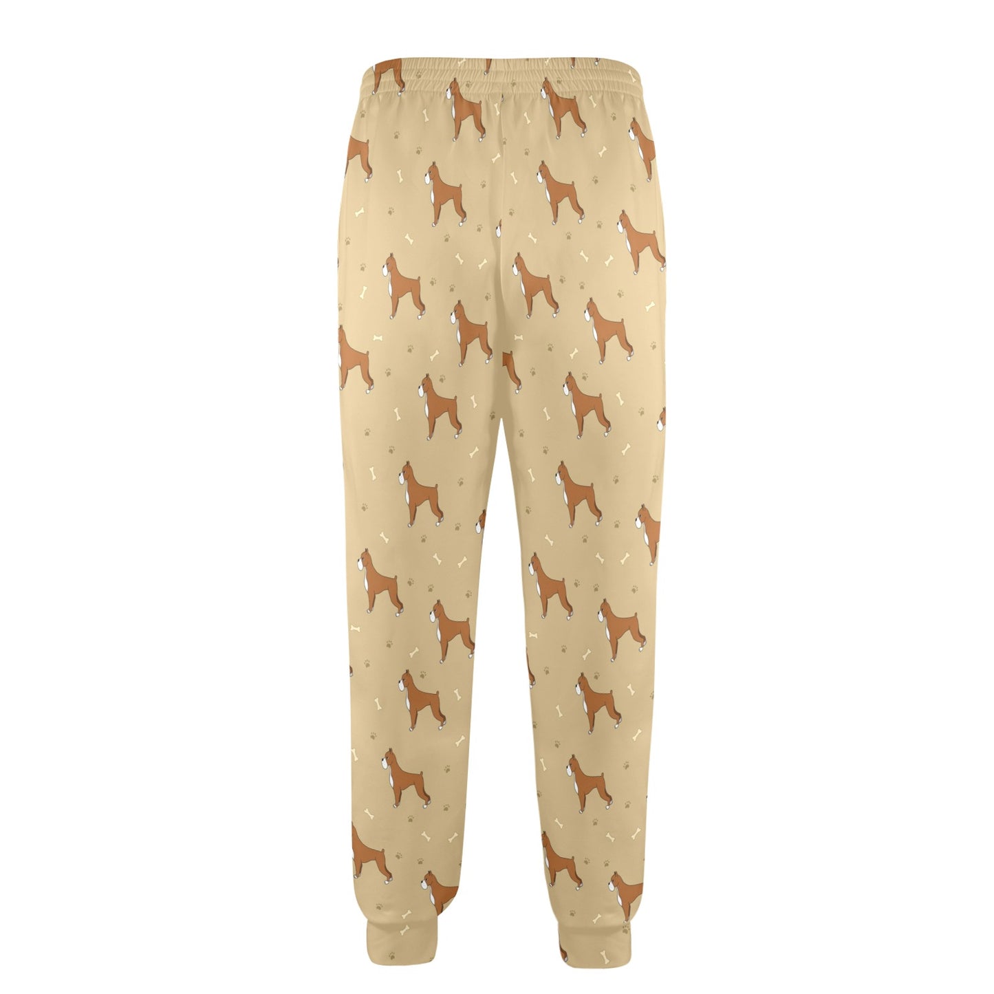 Boxers Pattern Print Design 02 Men's Casual Track Pants