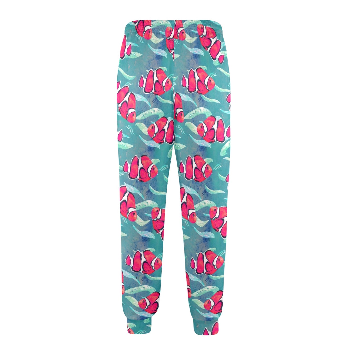 Clownfish Pattern Print Design 02 Men's Casual Track Pants