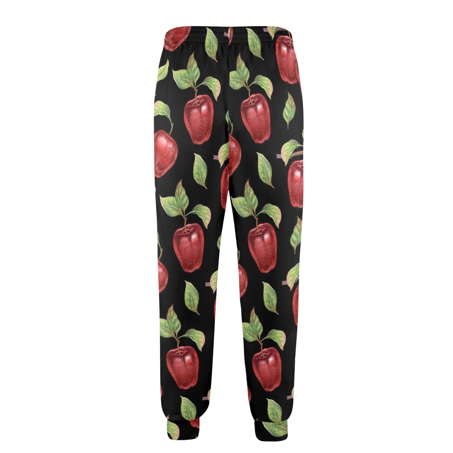 Apple Pattern Print Design AP011 Men's Casual Track Pants