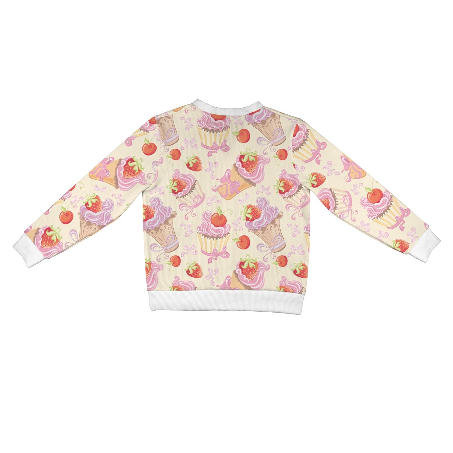 Strawberry Pink CupCake Women's Cardigan