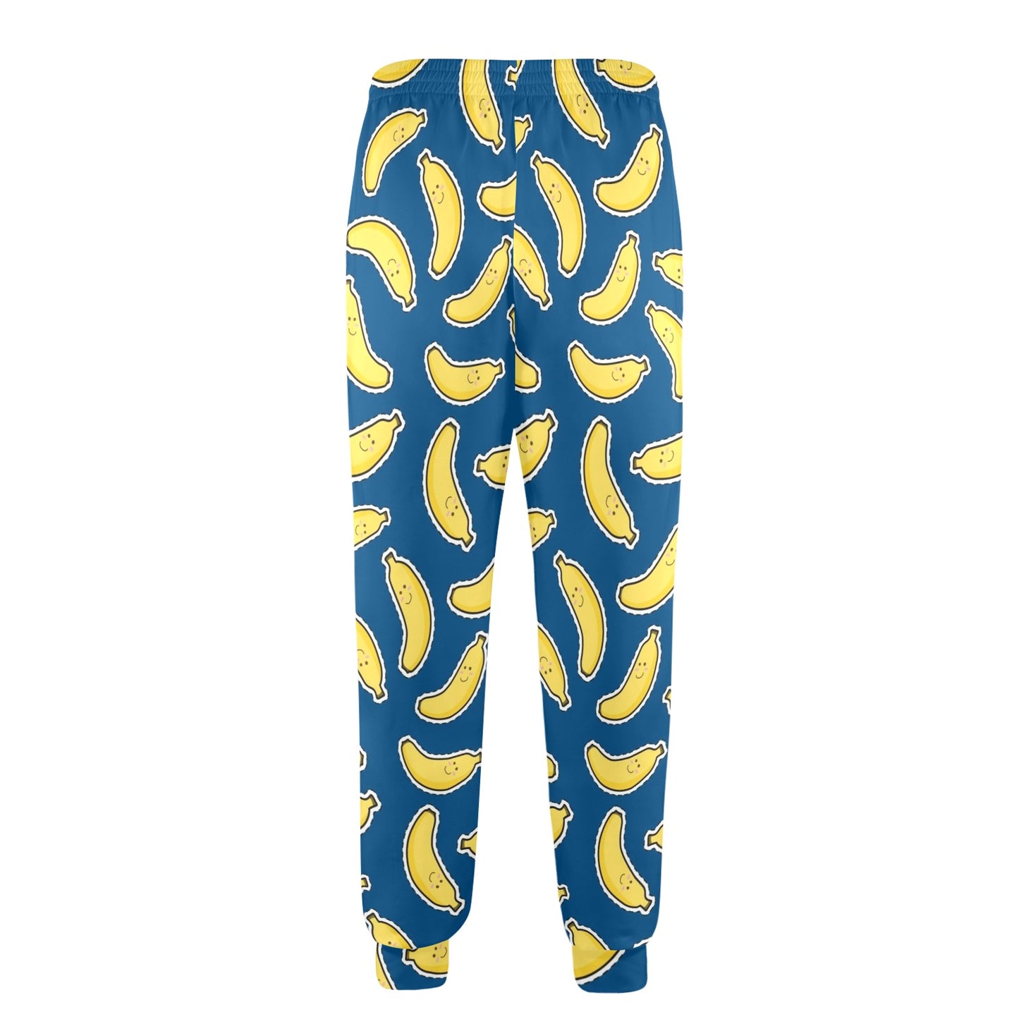 Banana Pattern Print Design BA03 Men's Casual Track Pants